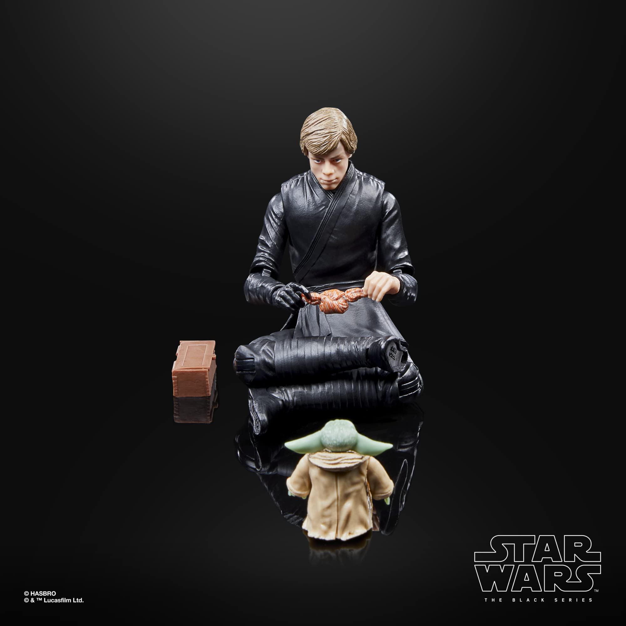 Foto 7 pulgar | Figuras De Acción Star Wars The Black Series Luke & Grogu 15 Cm - Venta Internacional.