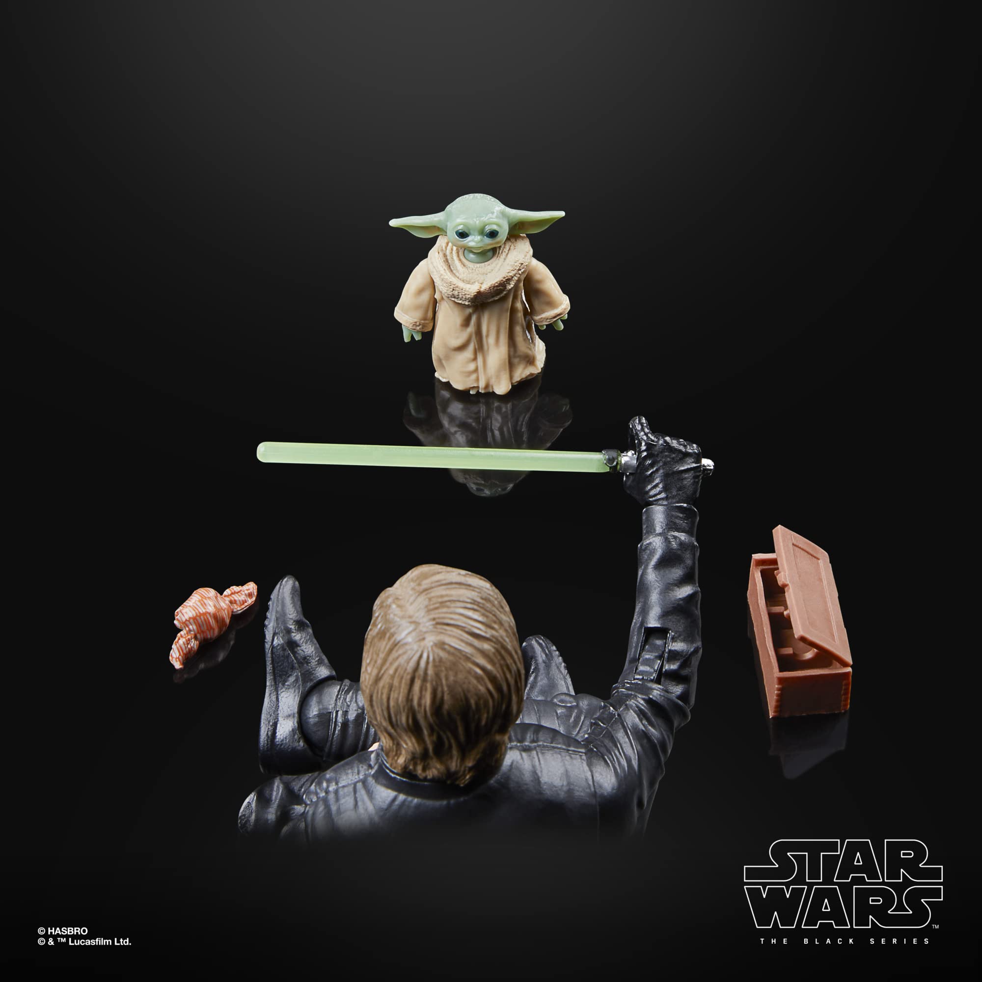 Foto 8 pulgar | Figuras De Acción Star Wars The Black Series Luke & Grogu 15 Cm - Venta Internacional.
