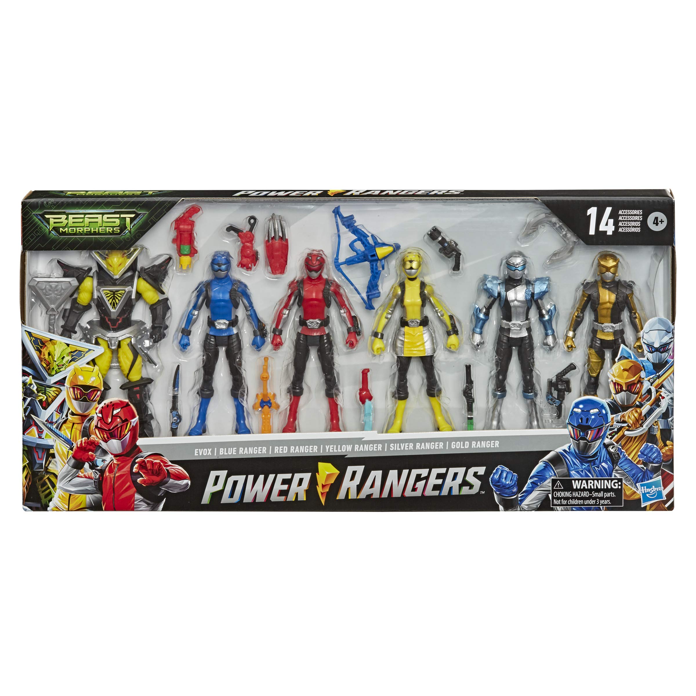 Foto 3 pulgar | Figura De Acción Power Rangers Beast Morphers 6 - Venta Internacional.
