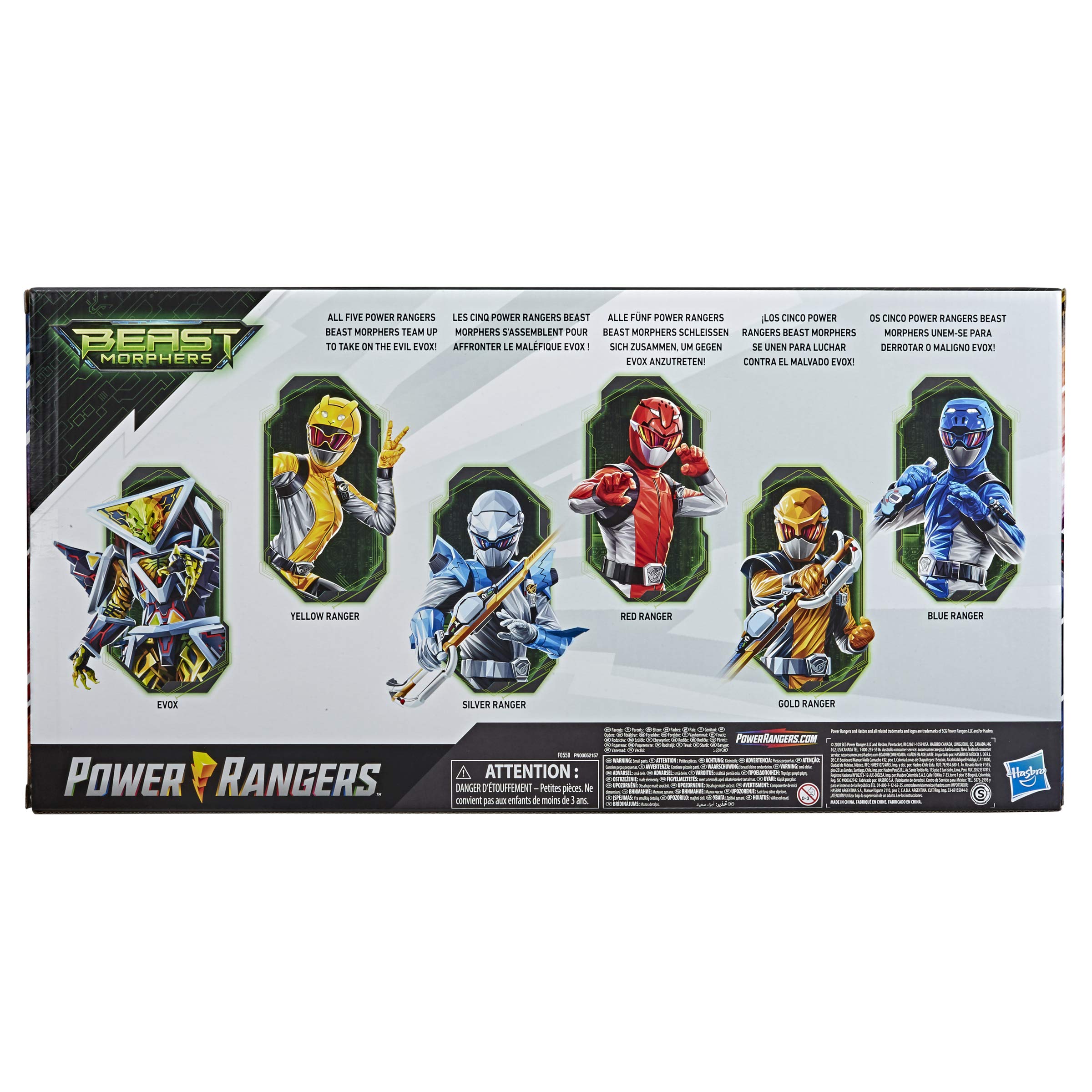 Foto 5 pulgar | Figura De Acción Power Rangers Beast Morphers 6 - Venta Internacional.