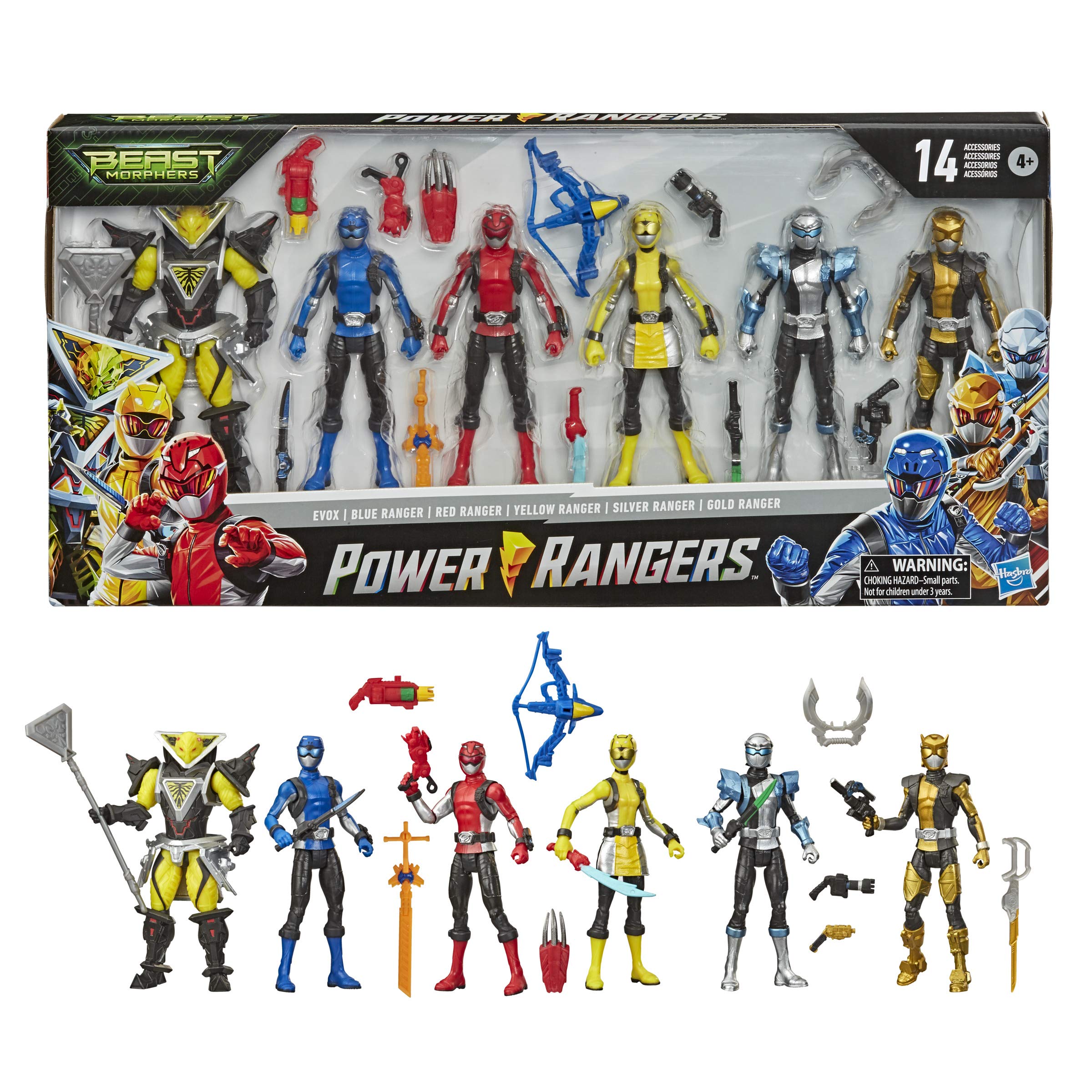 Foto 6 pulgar | Figura De Acción Power Rangers Beast Morphers 6 - Venta Internacional.
