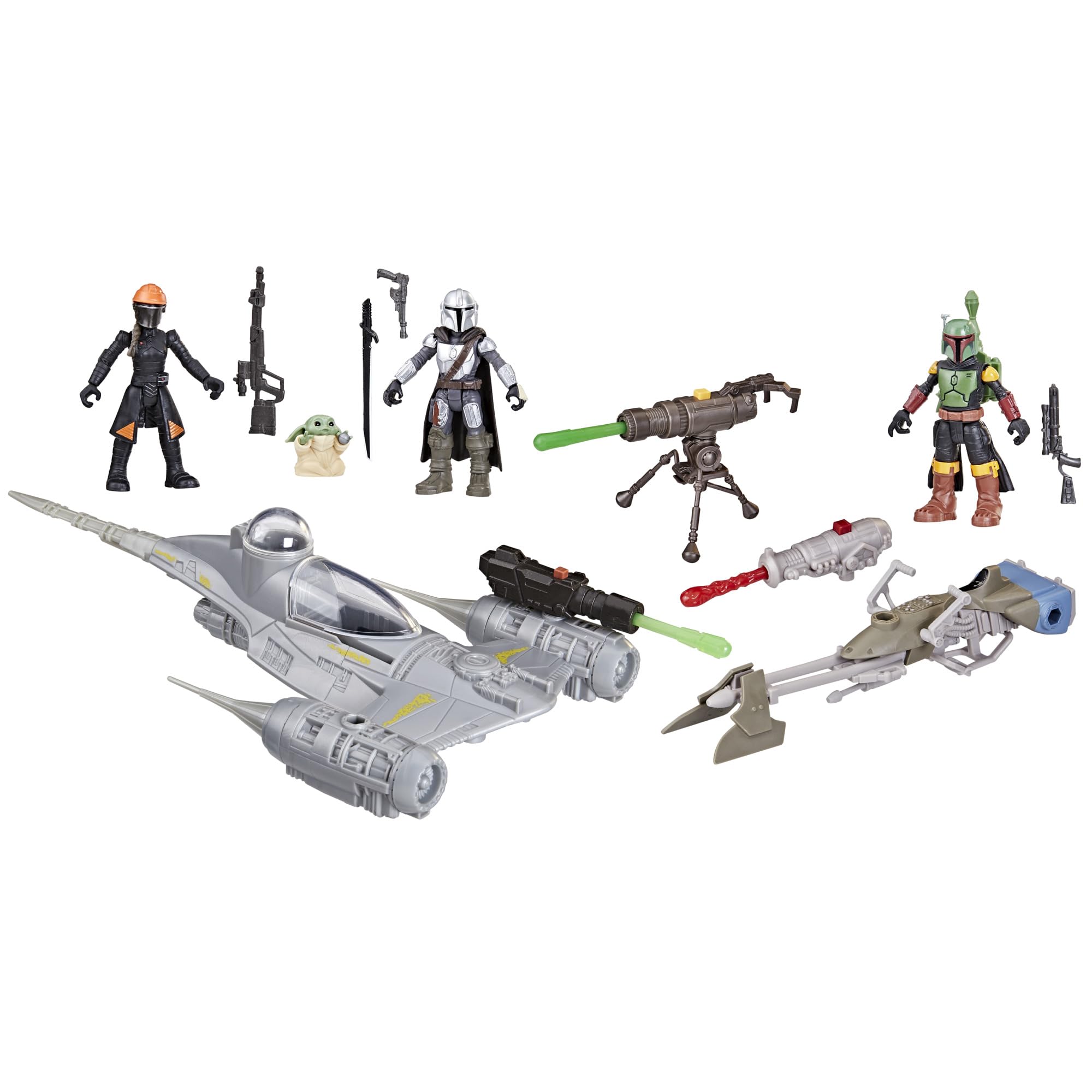 Foto 2 pulgar | Figuras N-1 +4 Del Caza Estelar N-1 De Toy Star Wars Mission Fleet Mando - Venta Internacional.