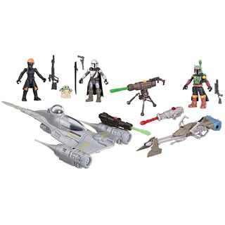 Foto 1 | Figuras N-1 +4 Del Caza Estelar N-1 De Toy Star Wars Mission Fleet Mando - Venta Internacional.