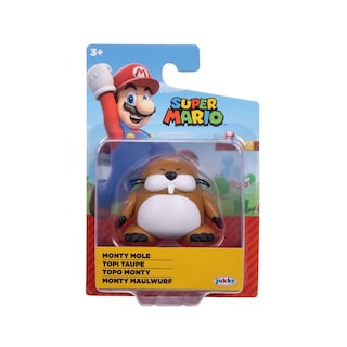 Foto 1 | Minifigura Nintendo Super Mario Monty Mole 2,5 cm - Venta Internacional