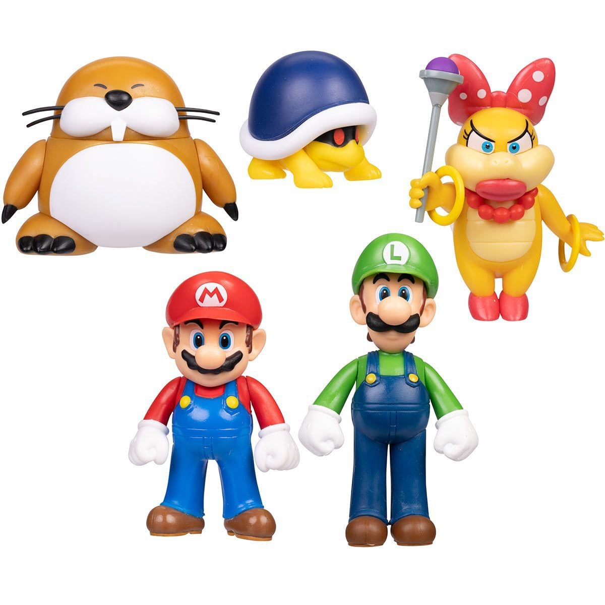 Foto 3 pulgar | Minifigura Nintendo Super Mario Monty Mole 2,5 cm - Venta Internacional