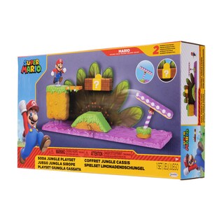 Foto 3 | Playset Nintendo Super Soda Jungle con Mario 2,5 Pulgadas - Venta Internacional
