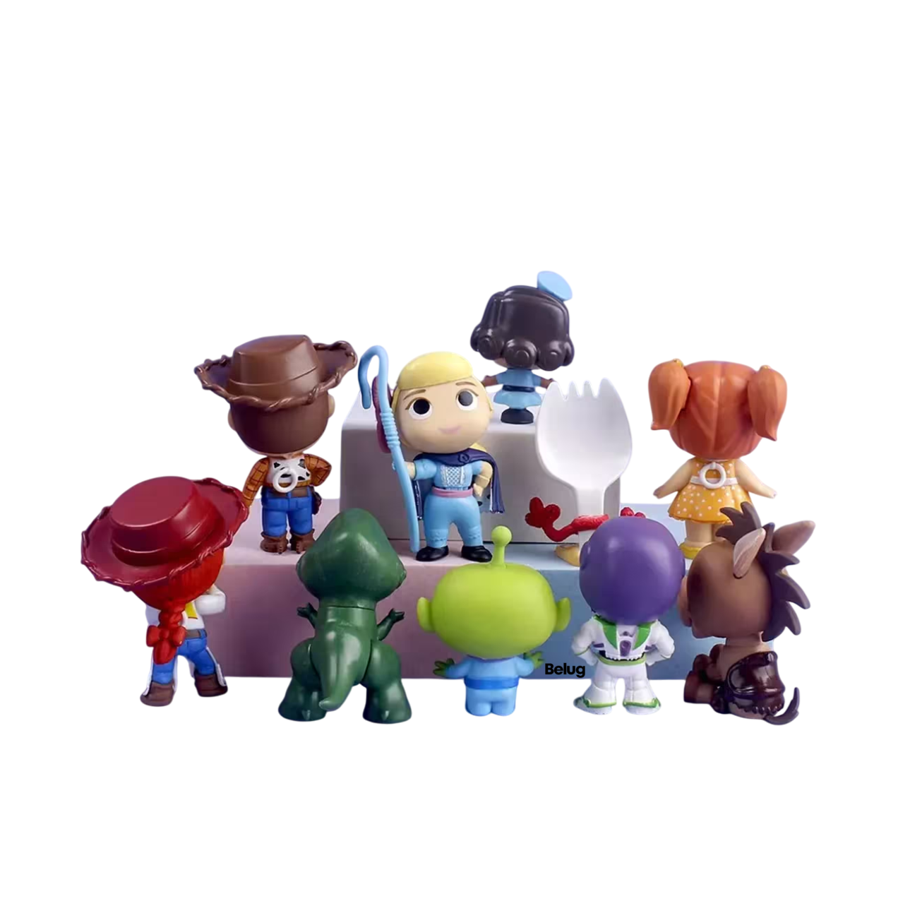 Foto 5 | Figuras De Colección Belug Modelos De Toy Story De Juguete 10 Pzs Multicolor