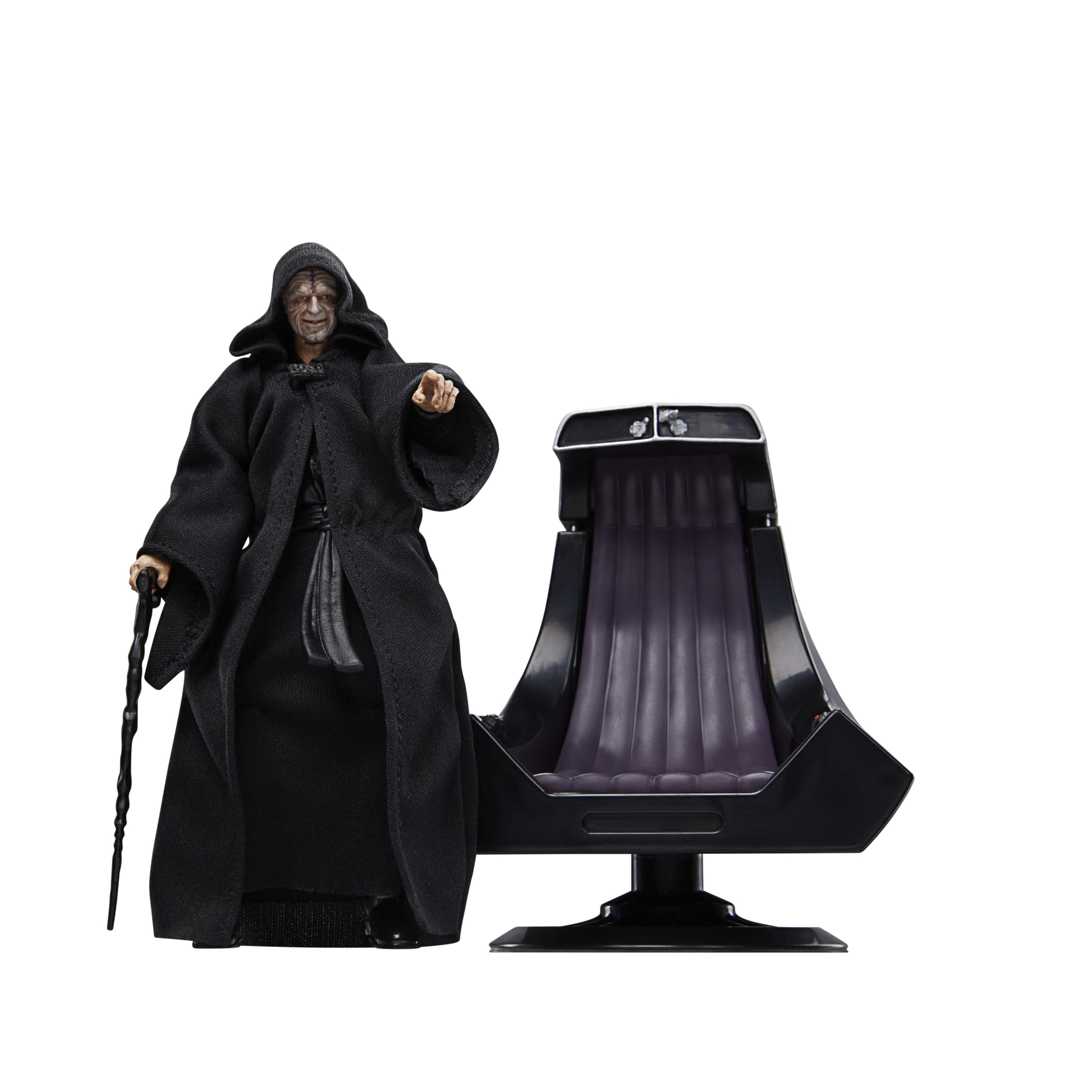 Foto 1 | Figura De Acción Star Wars The Black Series Emperor Palpatine - Venta Internacional.