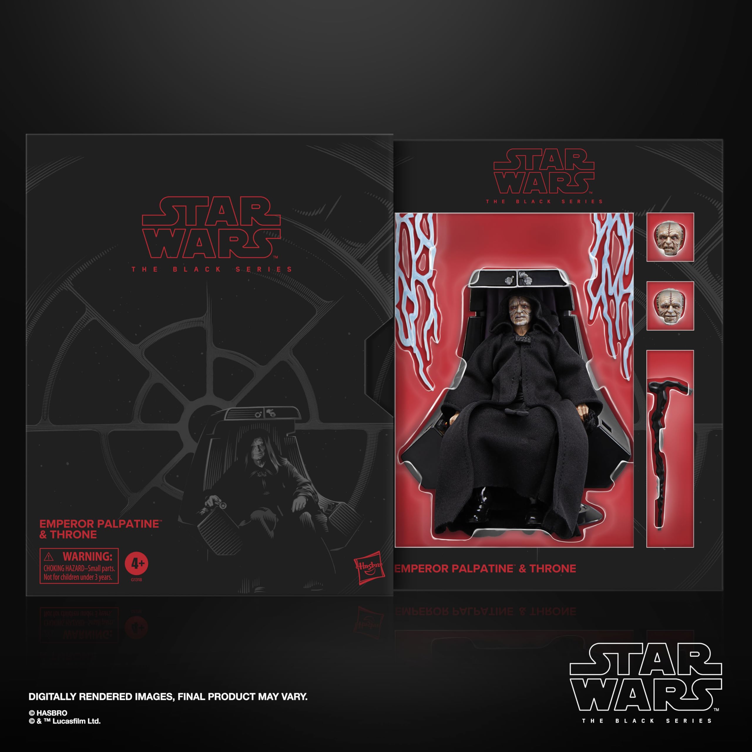 Foto 3 pulgar | Figura De Acción Star Wars The Black Series Emperor Palpatine - Venta Internacional.