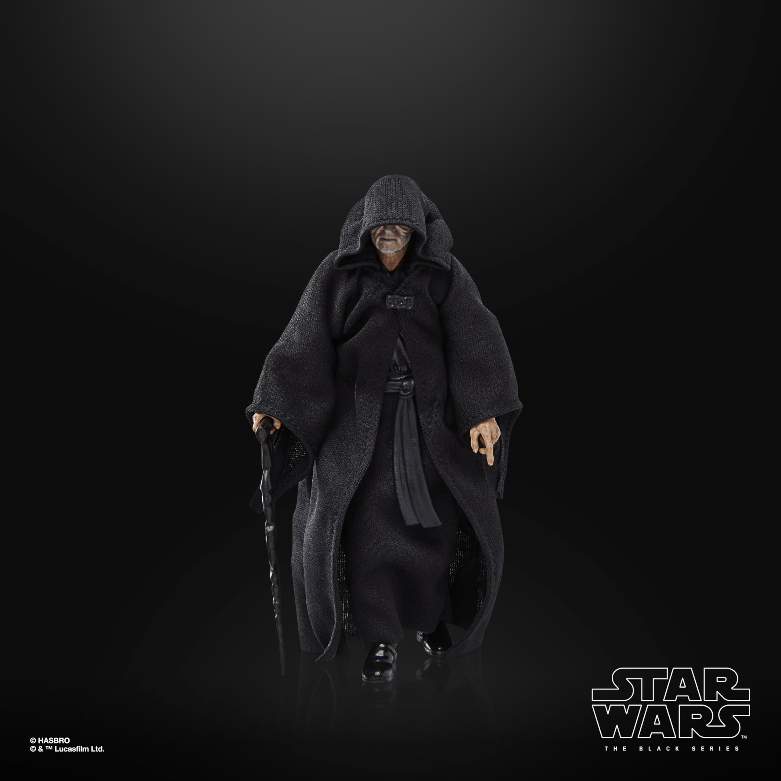 Foto 3 | Figura De Acción Star Wars The Black Series Emperor Palpatine - Venta Internacional.