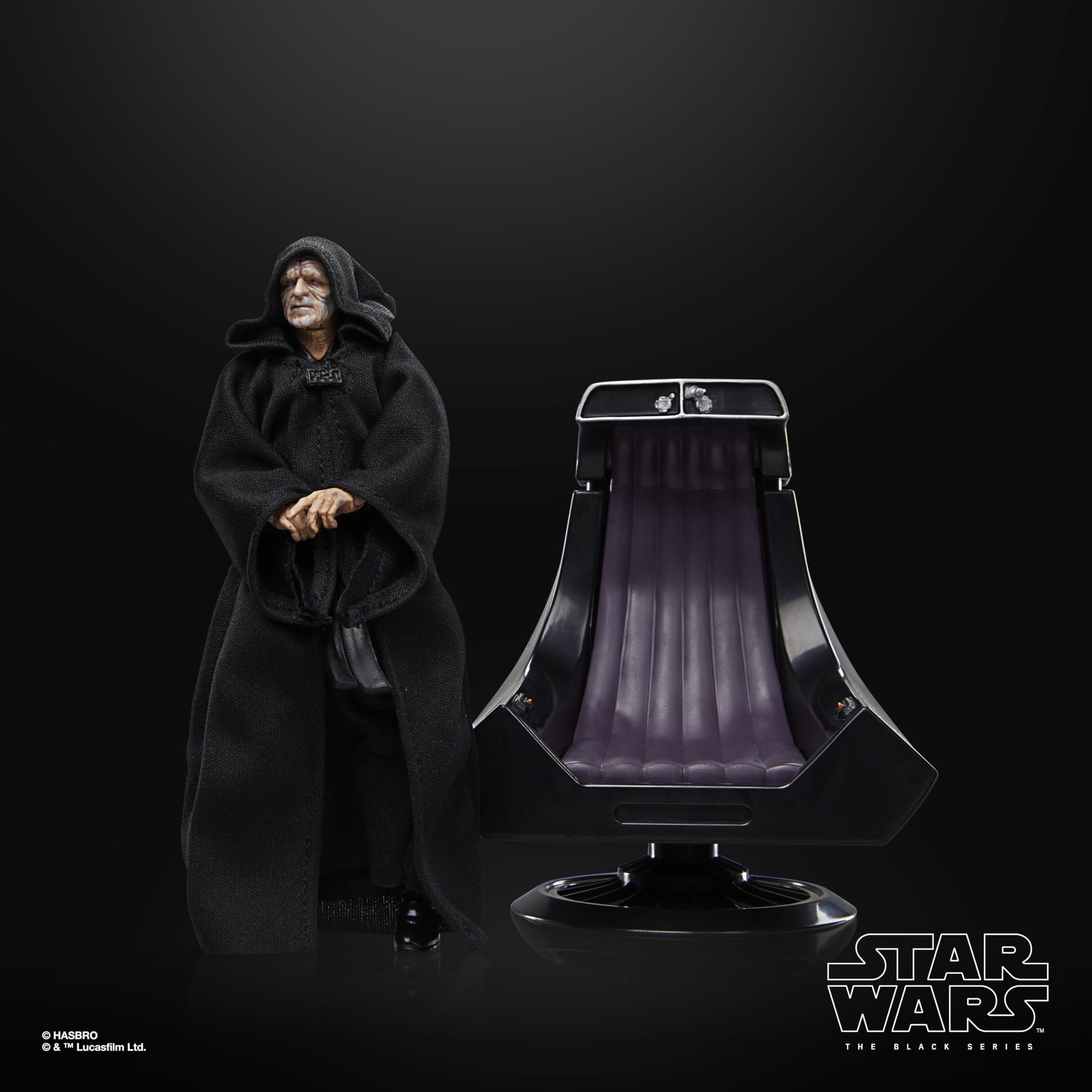 Foto 6 pulgar | Figura De Acción Star Wars The Black Series Emperor Palpatine - Venta Internacional.
