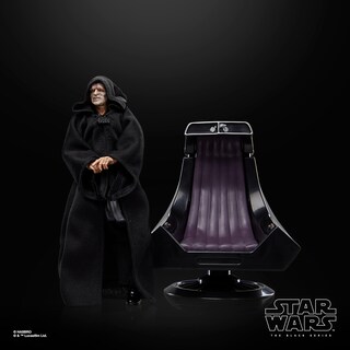 Foto 5 | Figura De Acción Star Wars The Black Series Emperor Palpatine - Venta Internacional.