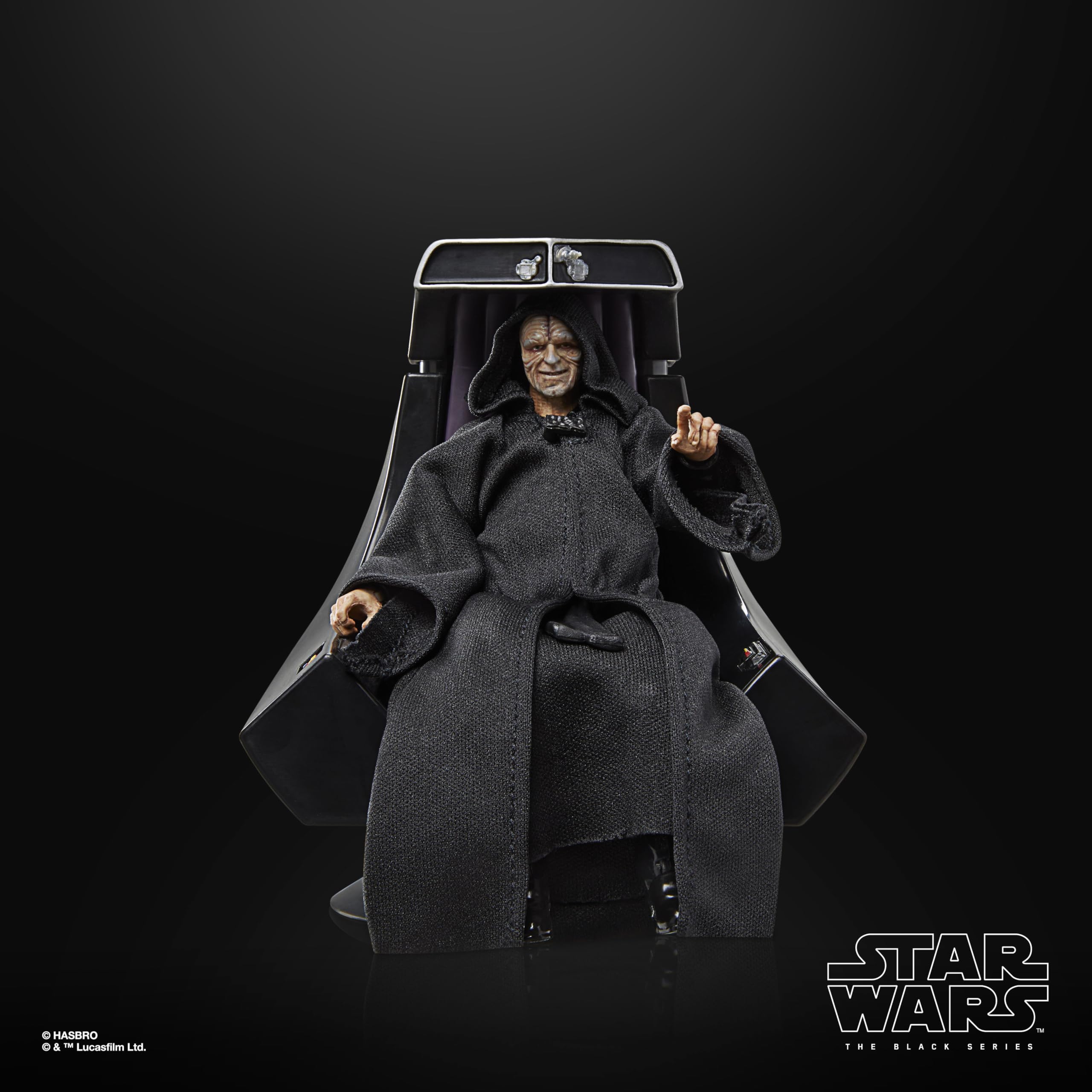 Foto 7 pulgar | Figura De Acción Star Wars The Black Series Emperor Palpatine - Venta Internacional.