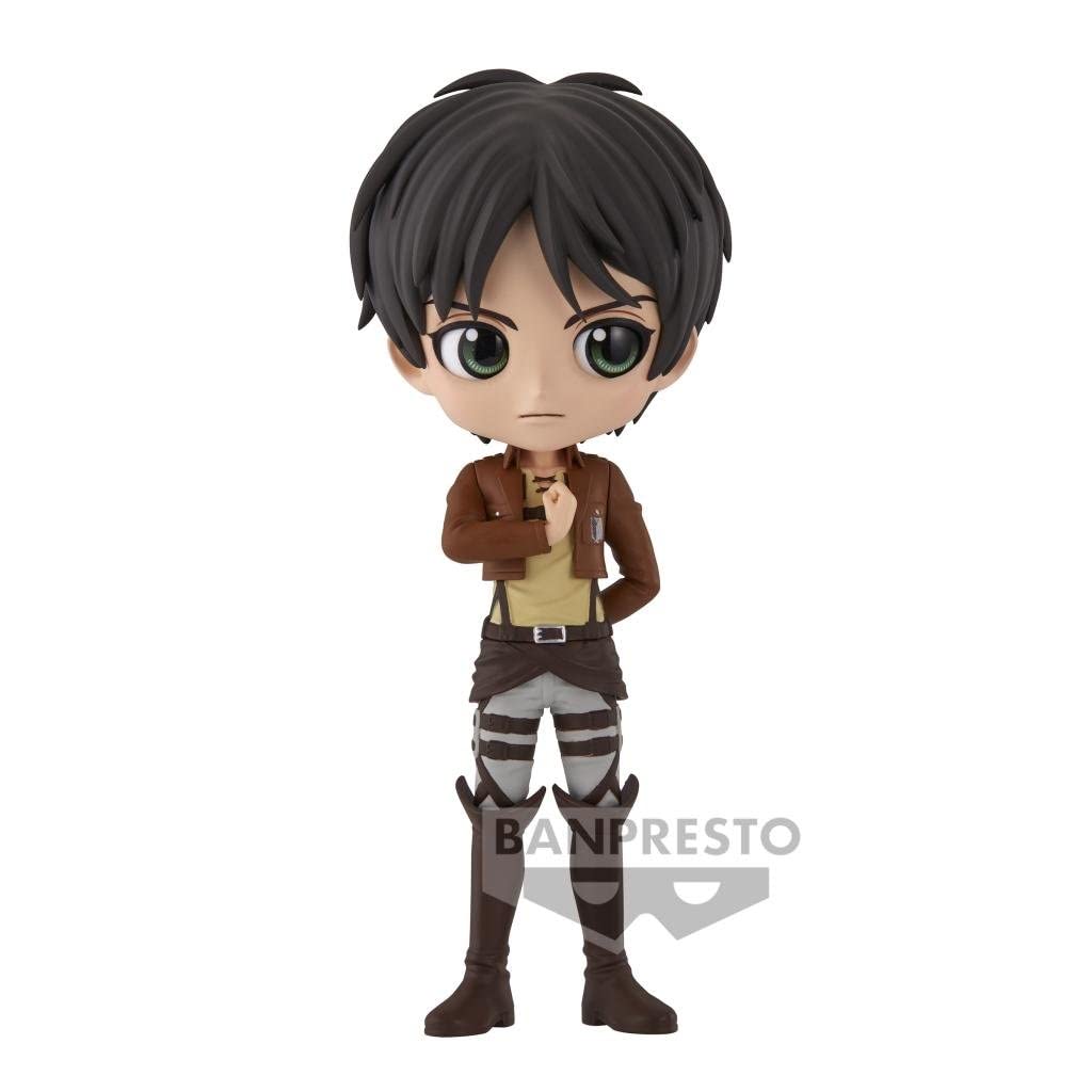 Foto 2 pulgar | Figura Banpresto Attack On Titan Eren Yeager Vol. 2 Q Pocket - Venta Internacional.