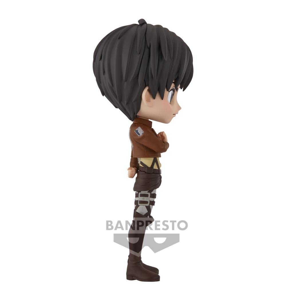 Foto 3 pulgar | Figura Banpresto Attack On Titan Eren Yeager Vol. 2 Q Pocket - Venta Internacional.