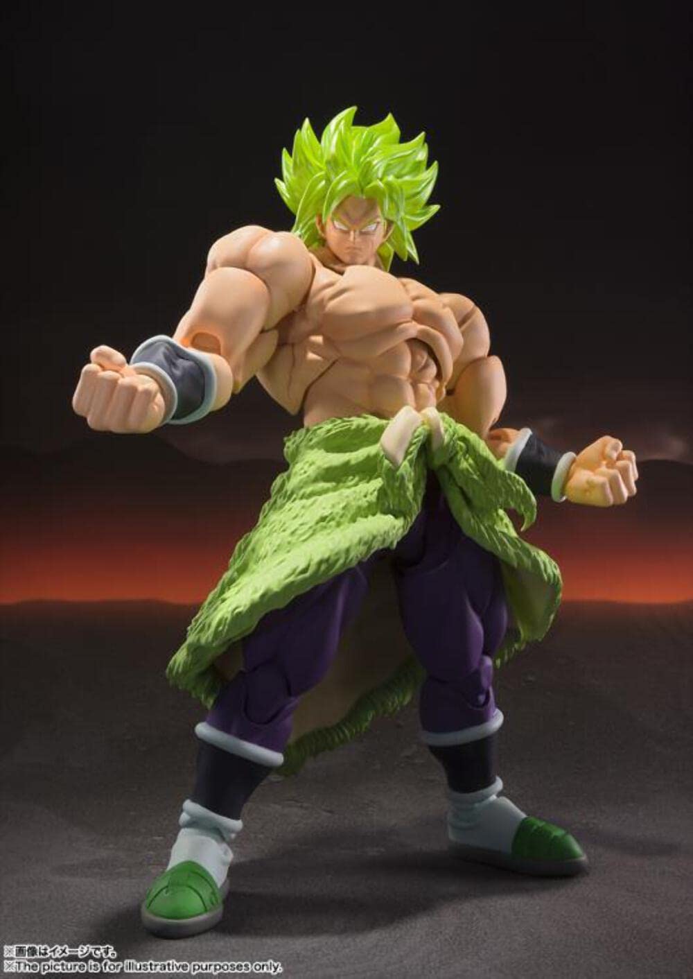 Foto 3 | Figura De Acción Tamashii Nations Dragon Ball Super Broly - Venta Internacional.