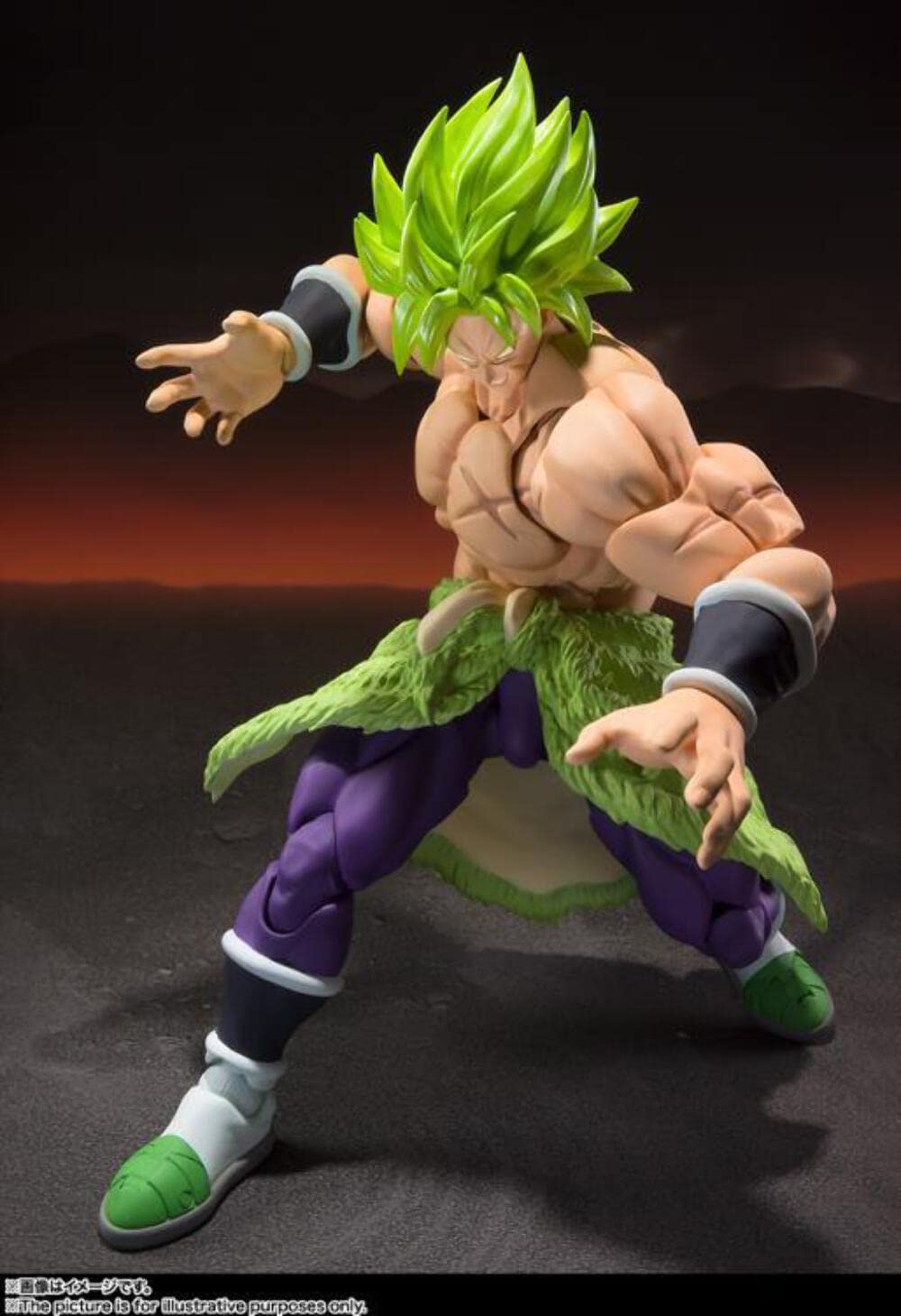 Foto 5 pulgar | Figura De Acción Tamashii Nations Dragon Ball Super Broly - Venta Internacional.