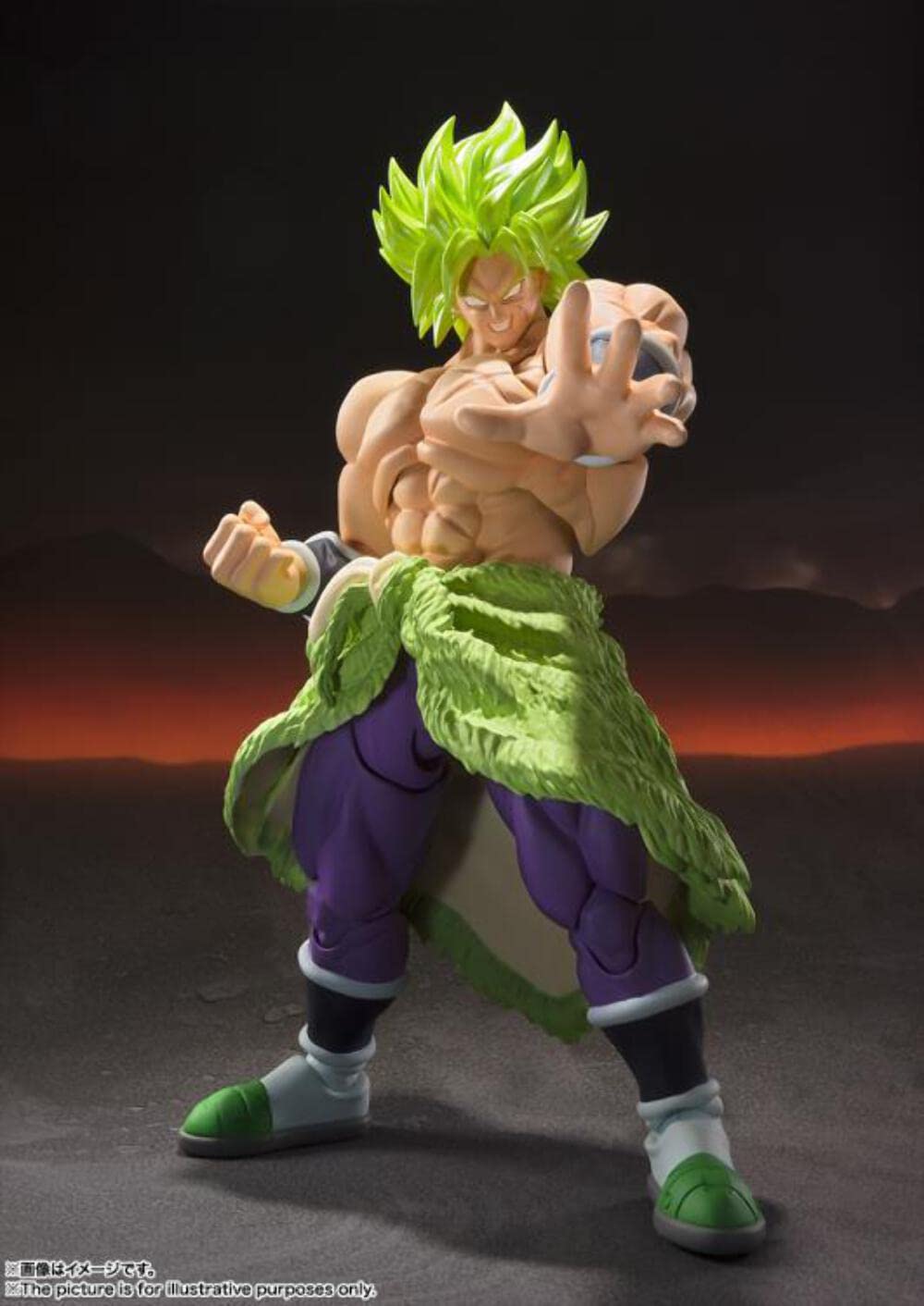 Foto 6 pulgar | Figura De Acción Tamashii Nations Dragon Ball Super Broly - Venta Internacional.