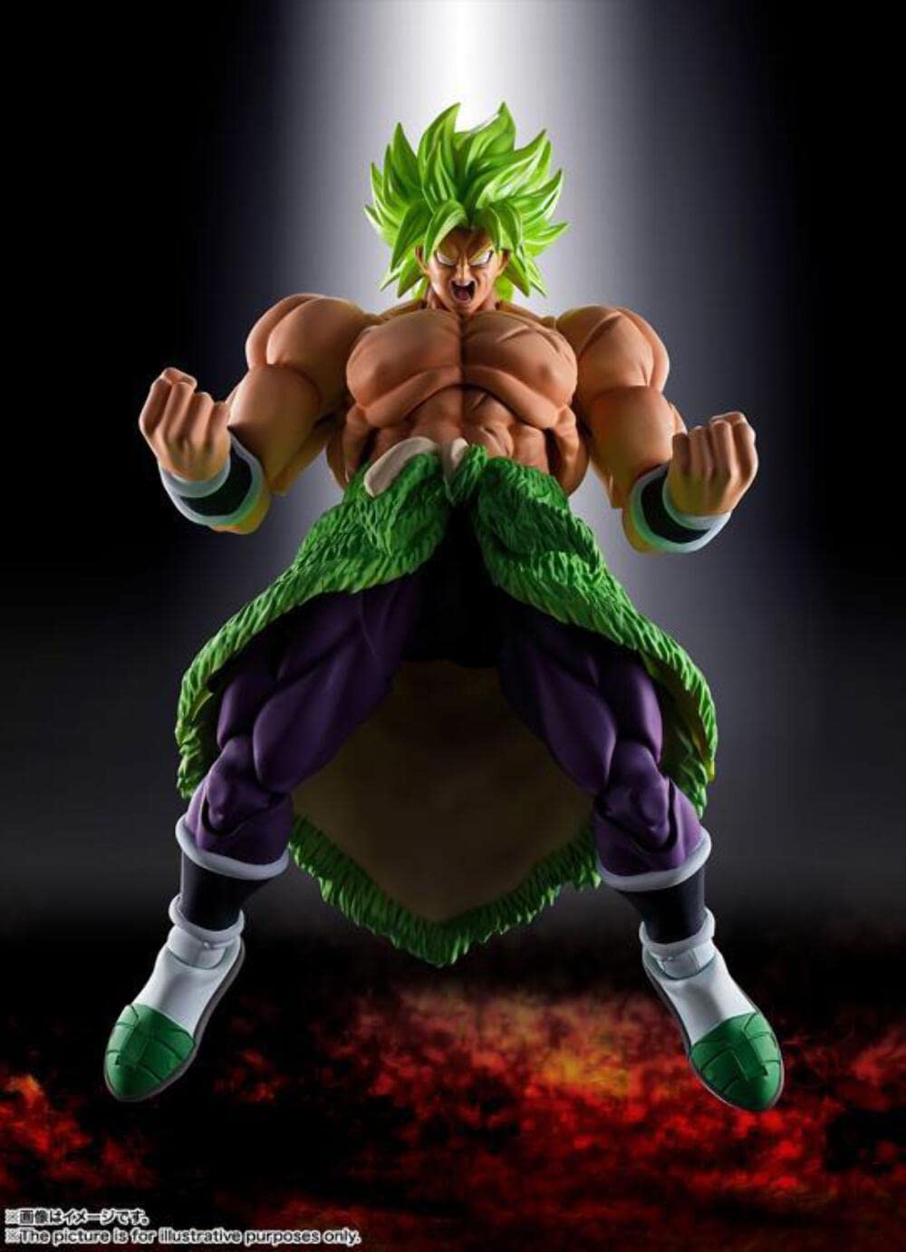 Foto 8 pulgar | Figura De Acción Tamashii Nations Dragon Ball Super Broly - Venta Internacional.