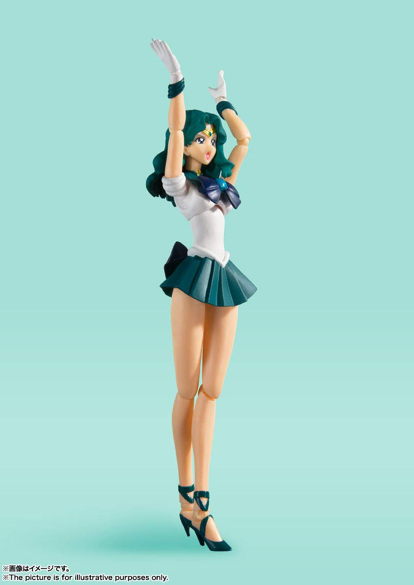 Foto 4 pulgar | Figura De Acción Tamashii Nations Sailor Neptune Sailor Moon - Venta Internacional.