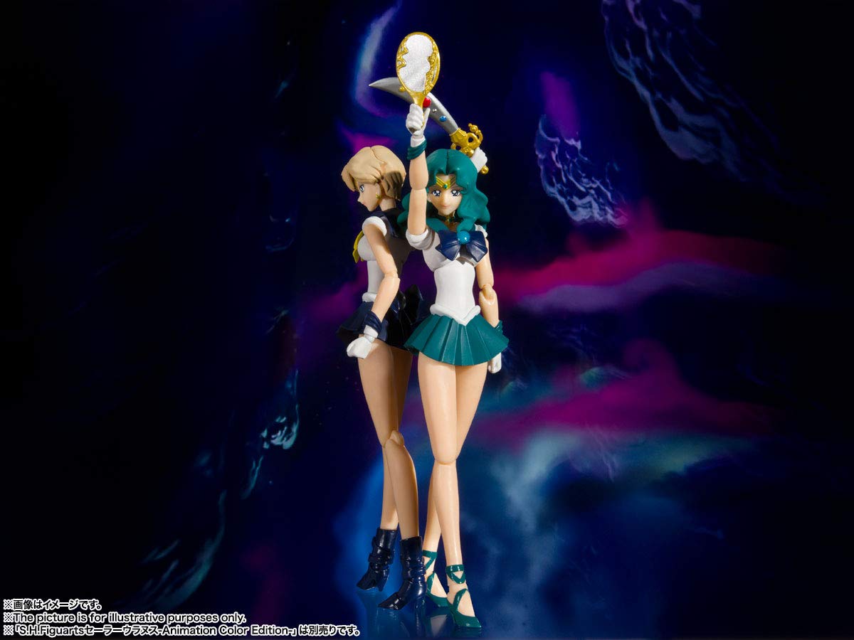 Foto 8 pulgar | Figura De Acción Tamashii Nations Sailor Neptune Sailor Moon - Venta Internacional.