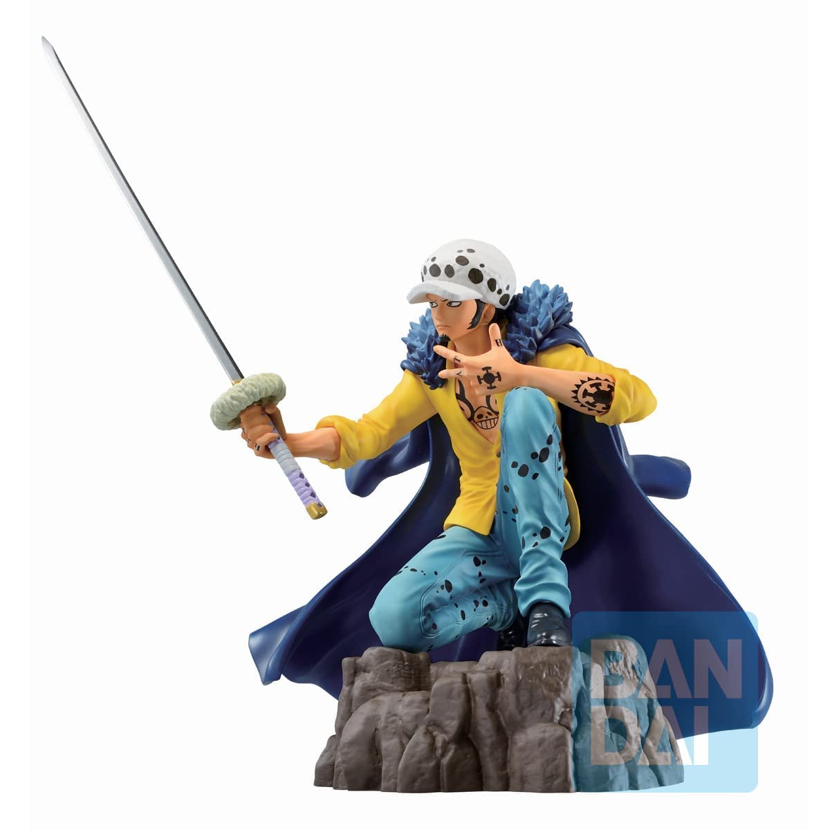 Foto 5 pulgar | Figura Bandai Spirits Ichibansho Ichiban One Piece Trafalgar Law - Venta Internacional.