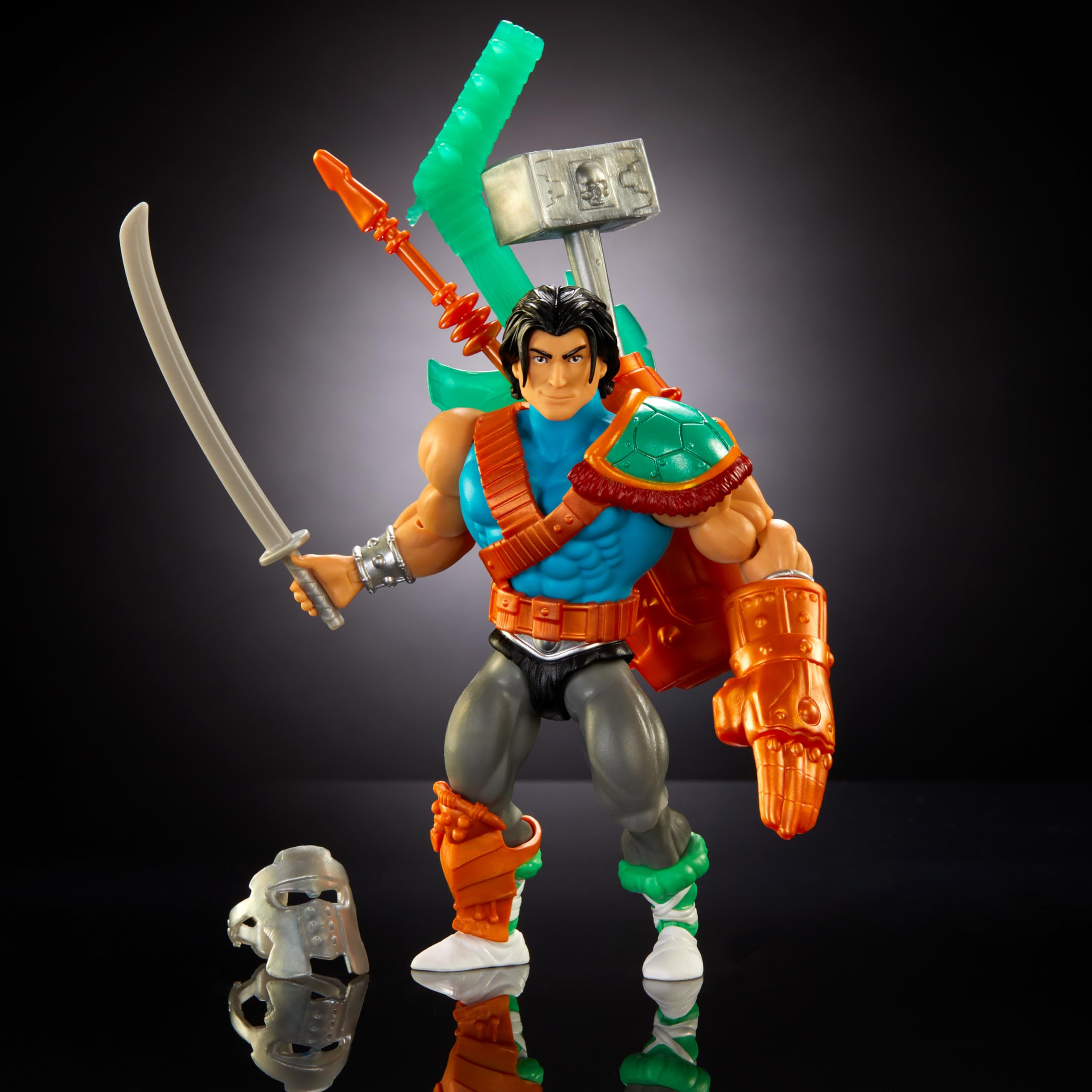 Foto 6 pulgar | Figura De Acción Masters Of The Universe Origins Casey Jones - Venta Internacional.