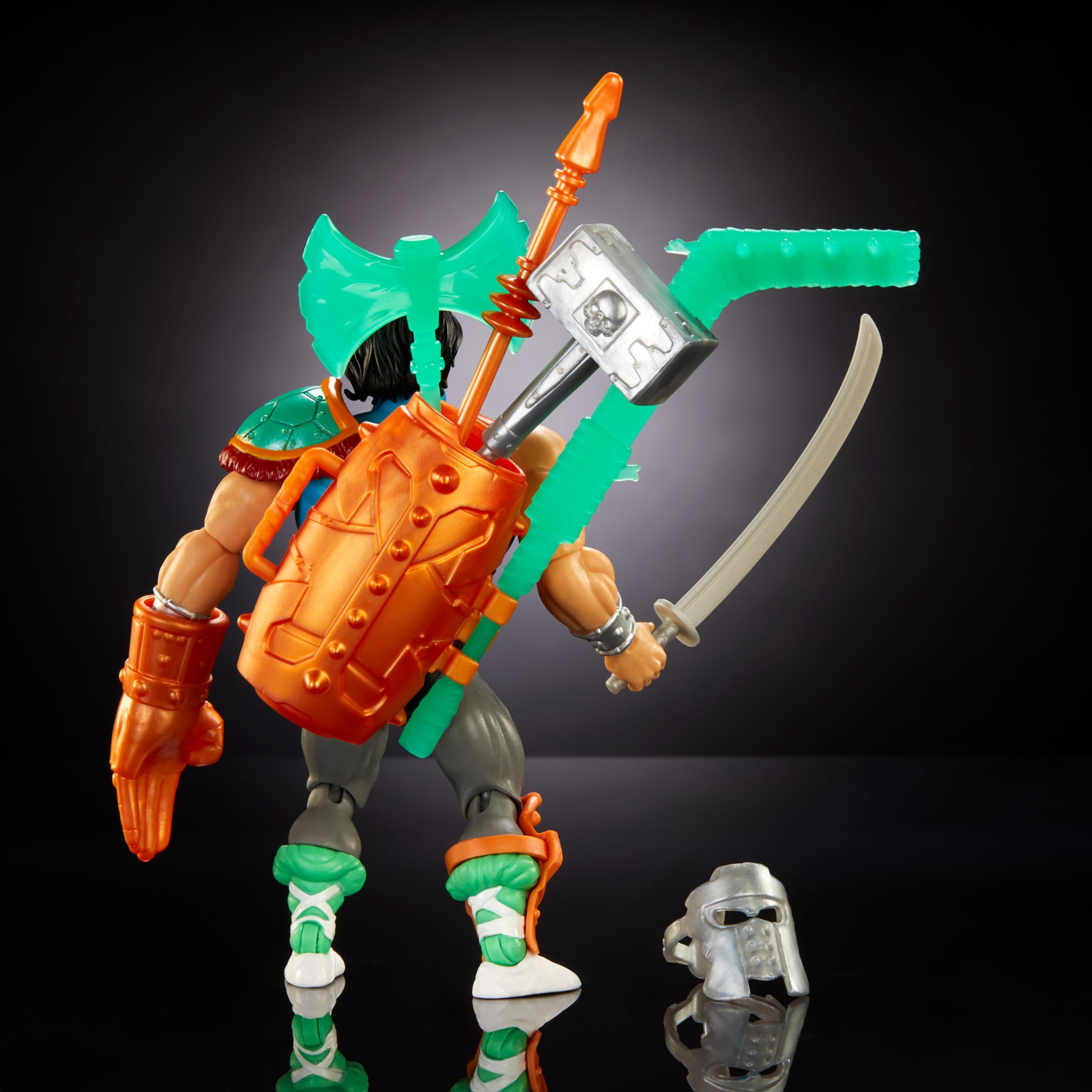 Foto 7 pulgar | Figura De Acción Masters Of The Universe Origins Casey Jones - Venta Internacional.