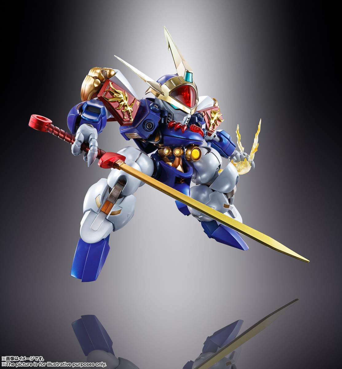 Foto 3 pulgar | Figura De Acción Tamashii Nations Metal Build Dragon Scale Ry Ujinmaru - Venta Internacional.