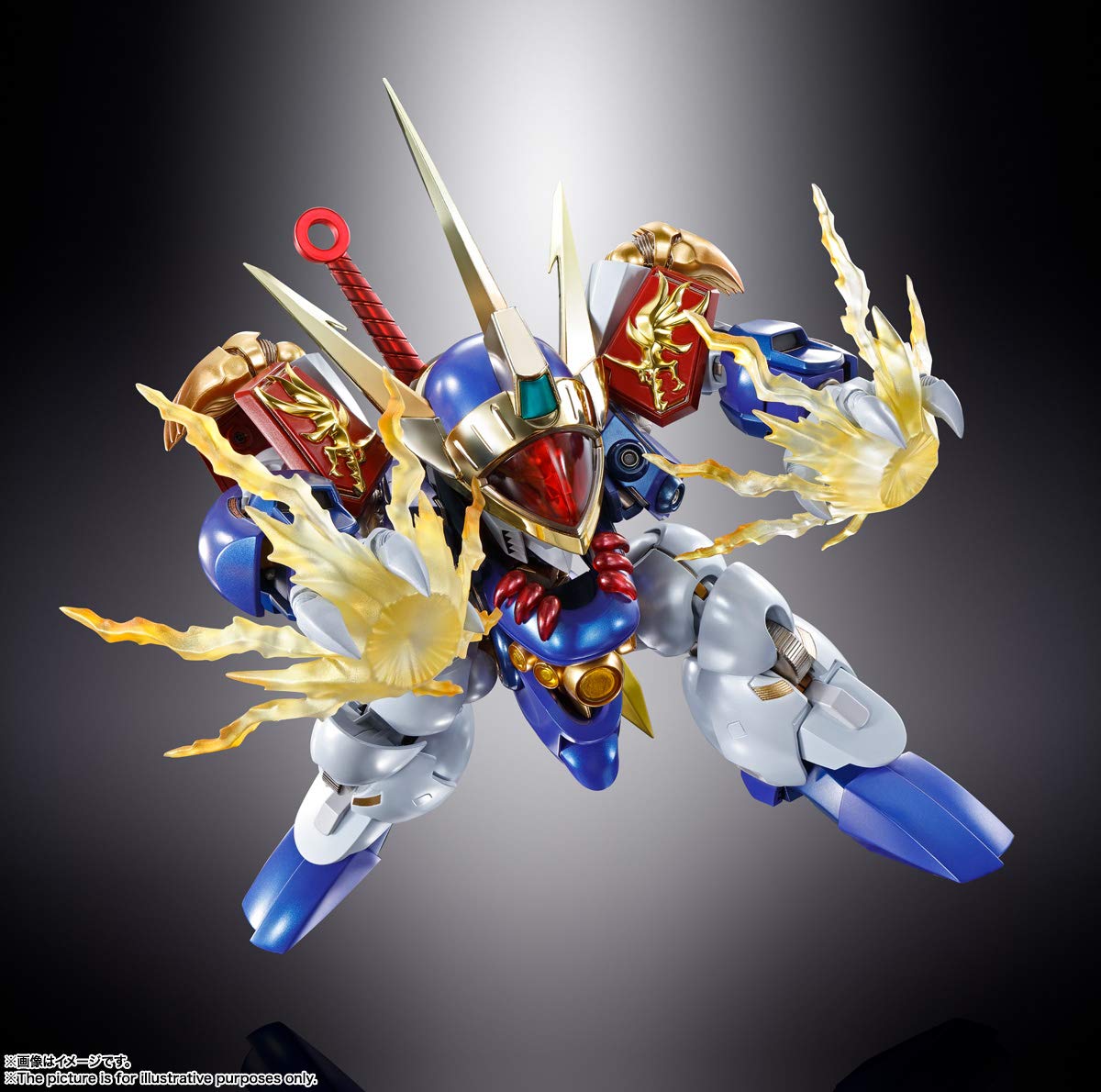 Foto 4 pulgar | Figura De Acción Tamashii Nations Metal Build Dragon Scale Ry Ujinmaru - Venta Internacional.