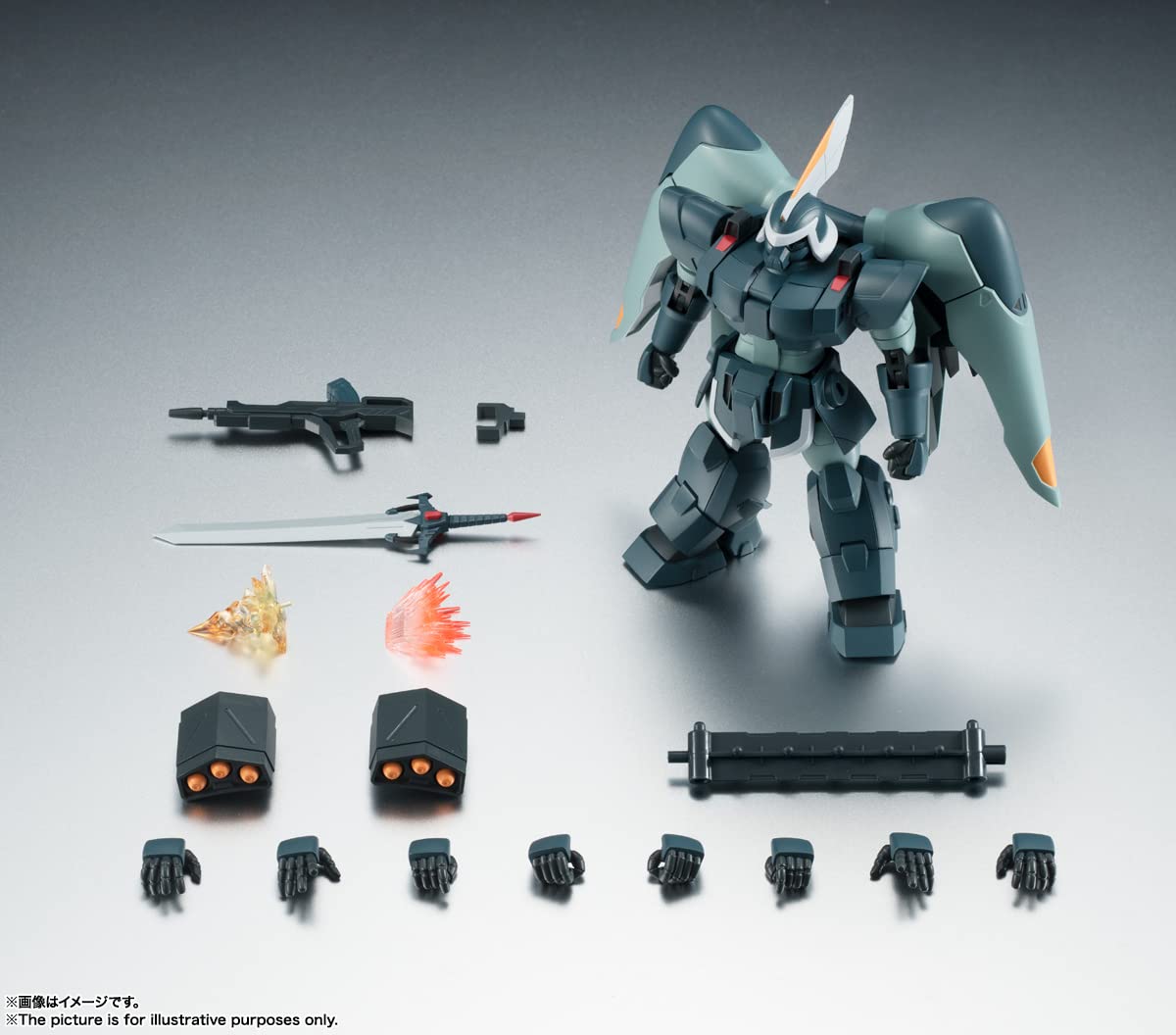 Foto 3 pulgar | Figura De Acción Tamashii Nations Mobile Suit Gundam Ginn - Venta Internacional.