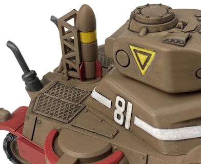 Foto 2 | Maqueta De Plástico Hiplay Metal Slug X Tank Shoe, Figura De Acción - Venta Internacional.