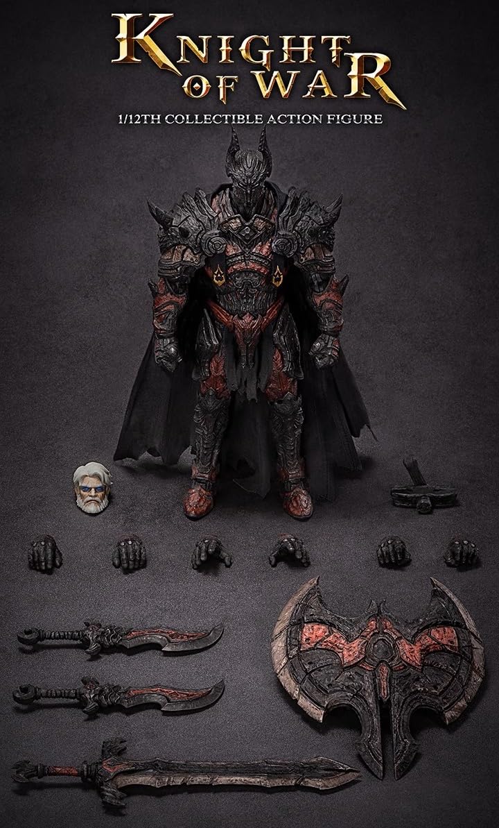 Foto 3 | Figura De Colección Hiplay Vtoys Knight Of War Escala 1/12 - Venta Internacional.