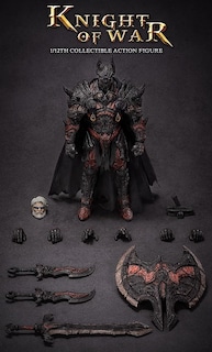 Foto 3 | Figura De Colección Hiplay Vtoys Knight Of War Escala 1/12 - Venta Internacional.