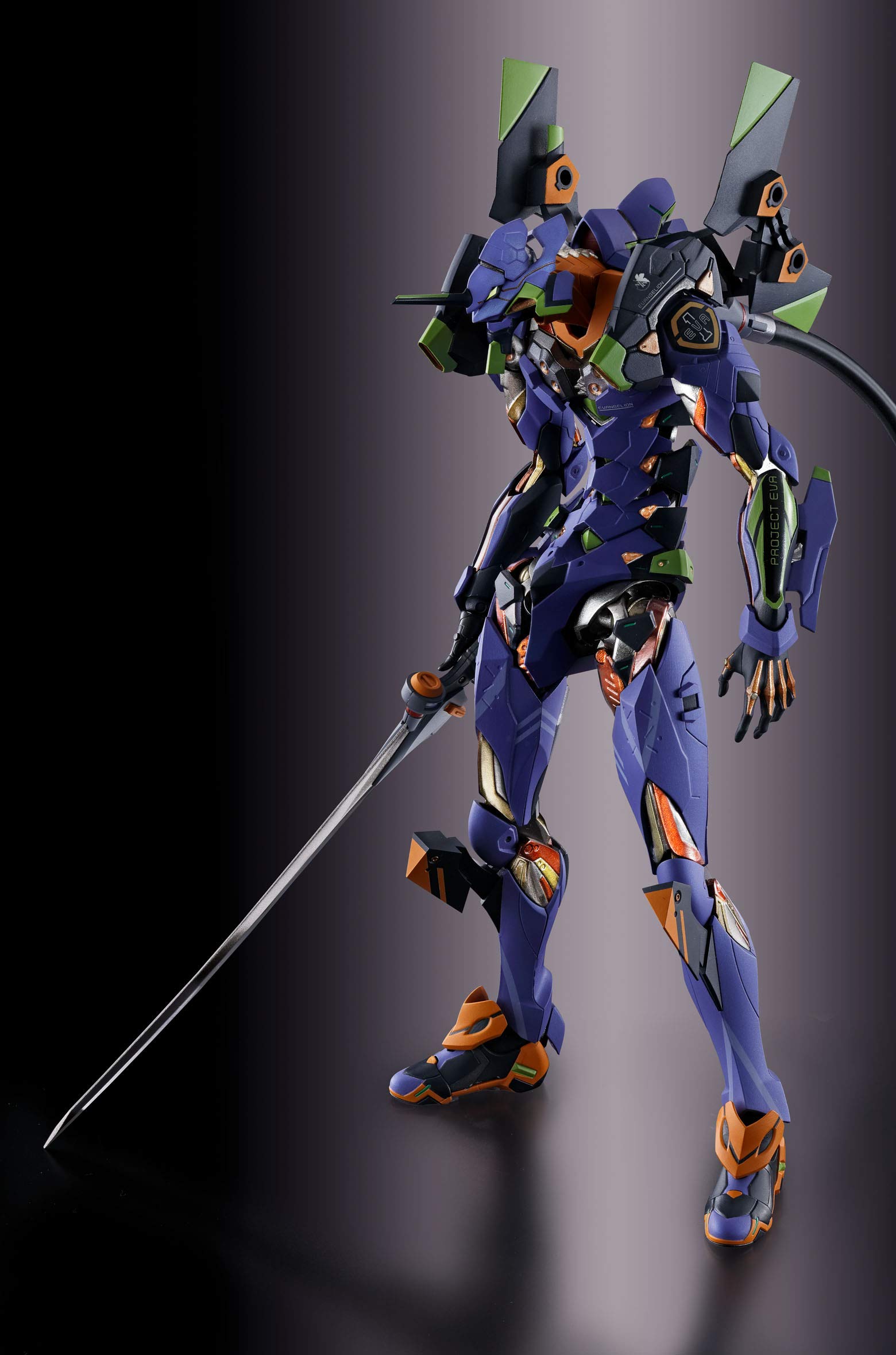 Foto 3 pulgar | Figura De Acción Bandai Tamashii Nations Metal Build Eva-01 - Venta Internacional.