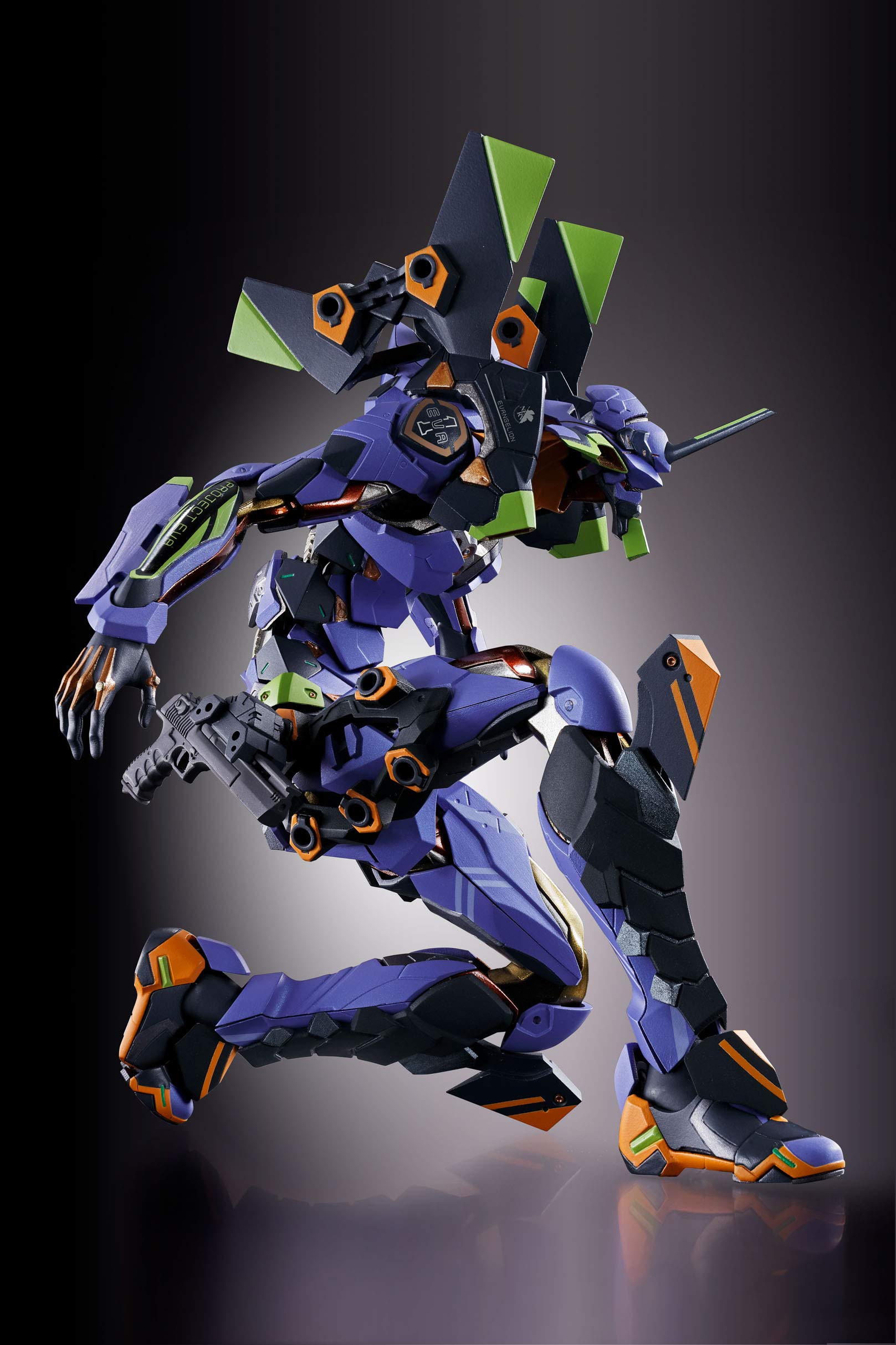 Foto 8 pulgar | Figura De Acción Bandai Tamashii Nations Metal Build Eva-01 - Venta Internacional.