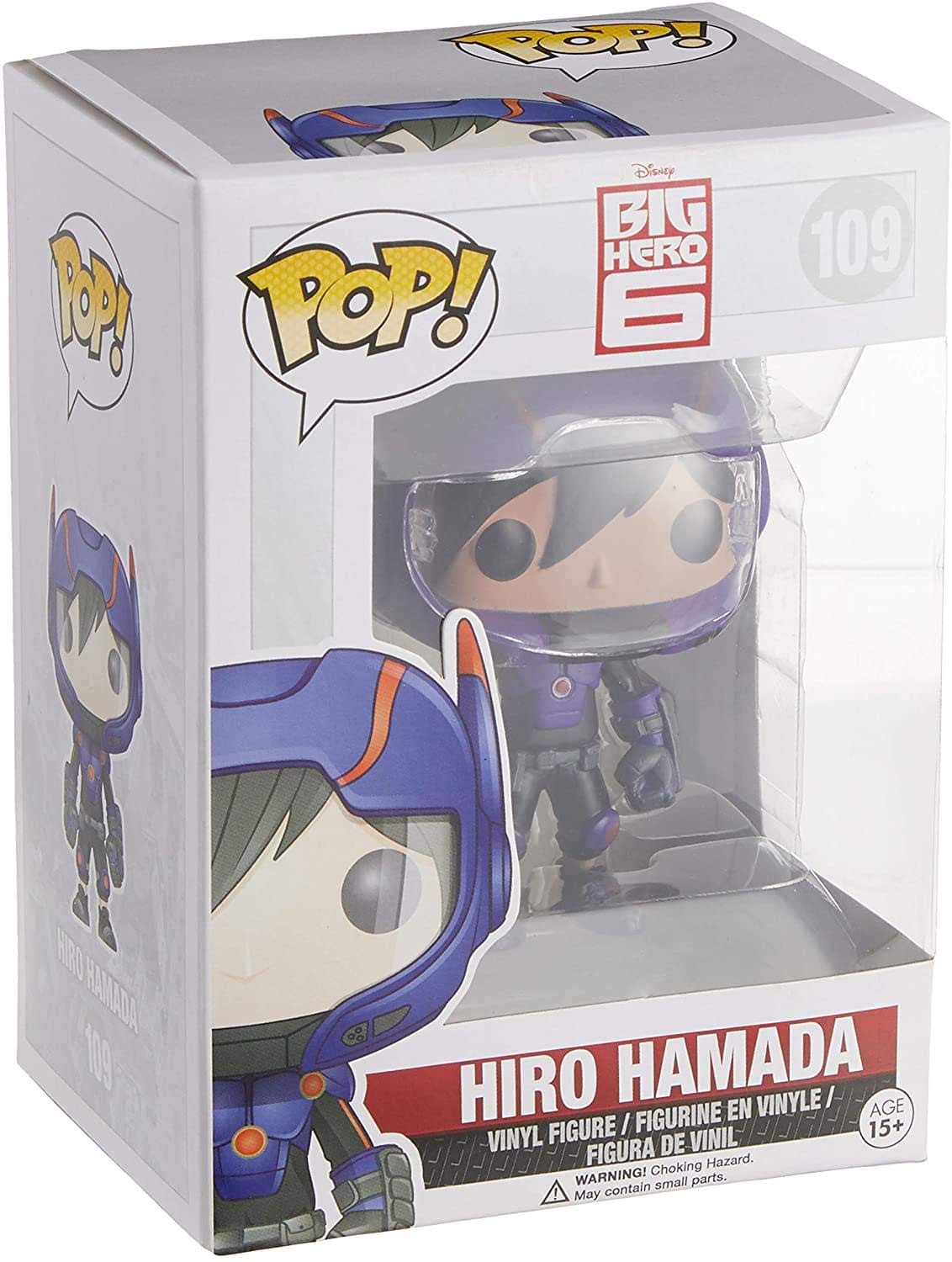 Foto 4 | Figura De Acción Funko Pop! Disney Big Hero 6: Hiro Hamada - Venta Internacional.