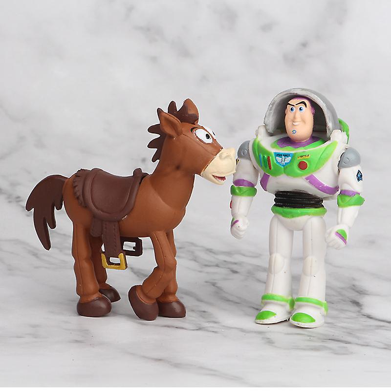 Foto 5 pulgar | Figuras Horquilleras De Woody Jessie Buzz Lightyear De Toy Story 4, De 4 A 7 Cm - Venta Internacional.