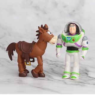 Foto 4 | Figuras Horquilleras De Woody Jessie Buzz Lightyear De Toy Story 4, De 4 A 7 Cm - Venta Internacional.