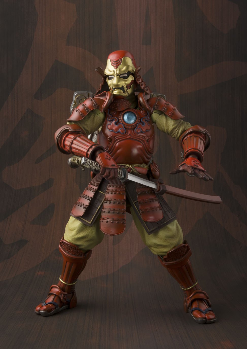 Foto 6 pulgar | Figura De Acción Tamashii Nations Bandai Samurai Iron Man - Venta Internacional.