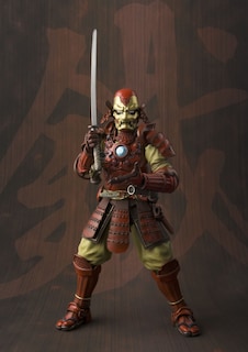 Foto 6 | Figura De Acción Tamashii Nations Bandai Samurai Iron Man - Venta Internacional.