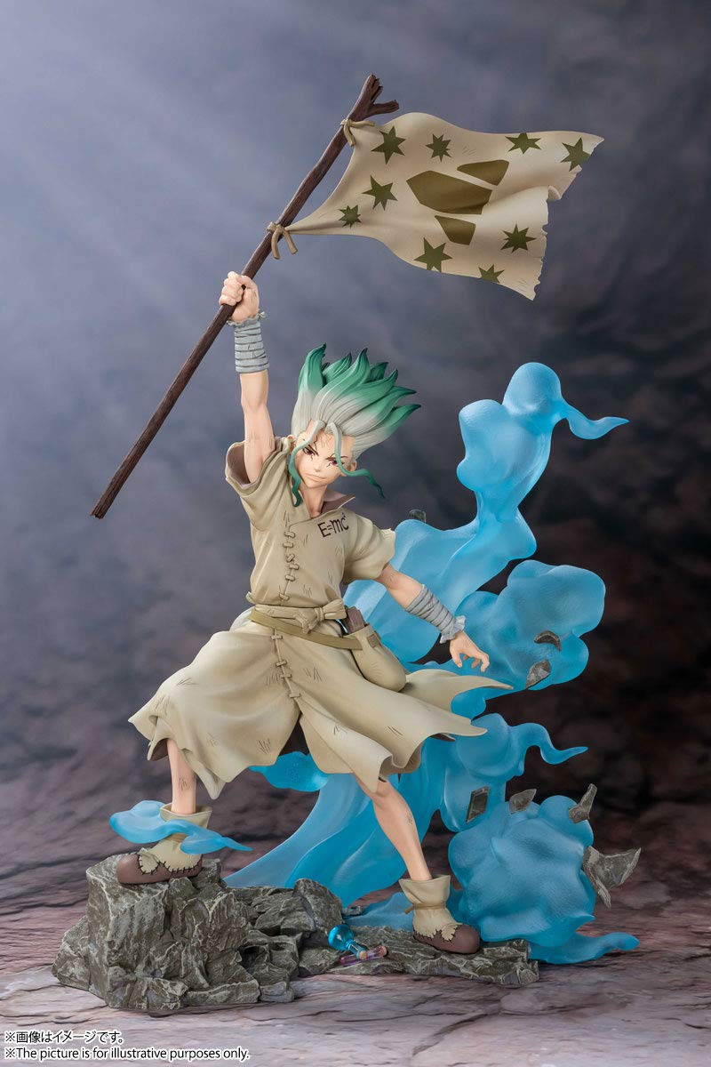 Foto 4 pulgar | Figura De Acción Tamashii Nations Dr. Stone Ishigami Senku - Venta Internacional.