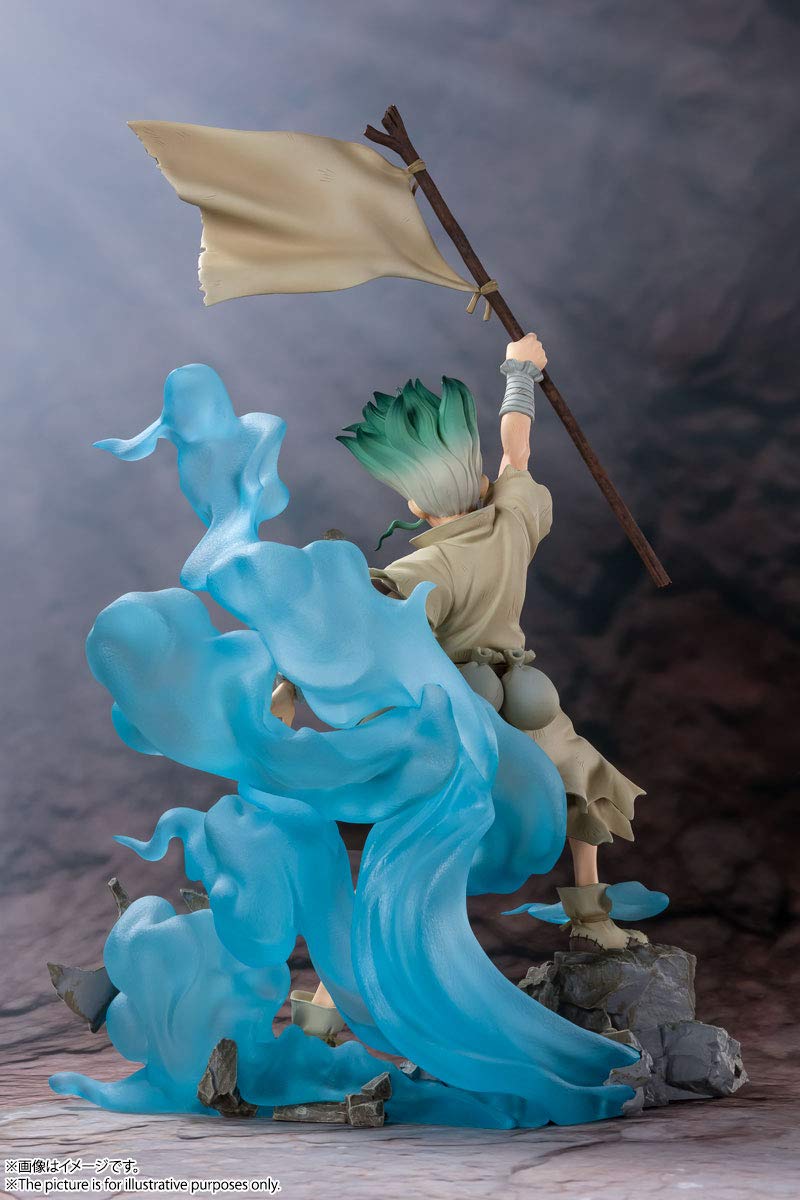 Foto 5 pulgar | Figura De Acción Tamashii Nations Dr. Stone Ishigami Senku - Venta Internacional.