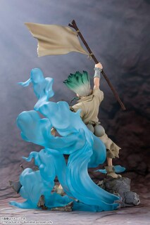 Foto 4 | Figura De Acción Tamashii Nations Dr. Stone Ishigami Senku - Venta Internacional.