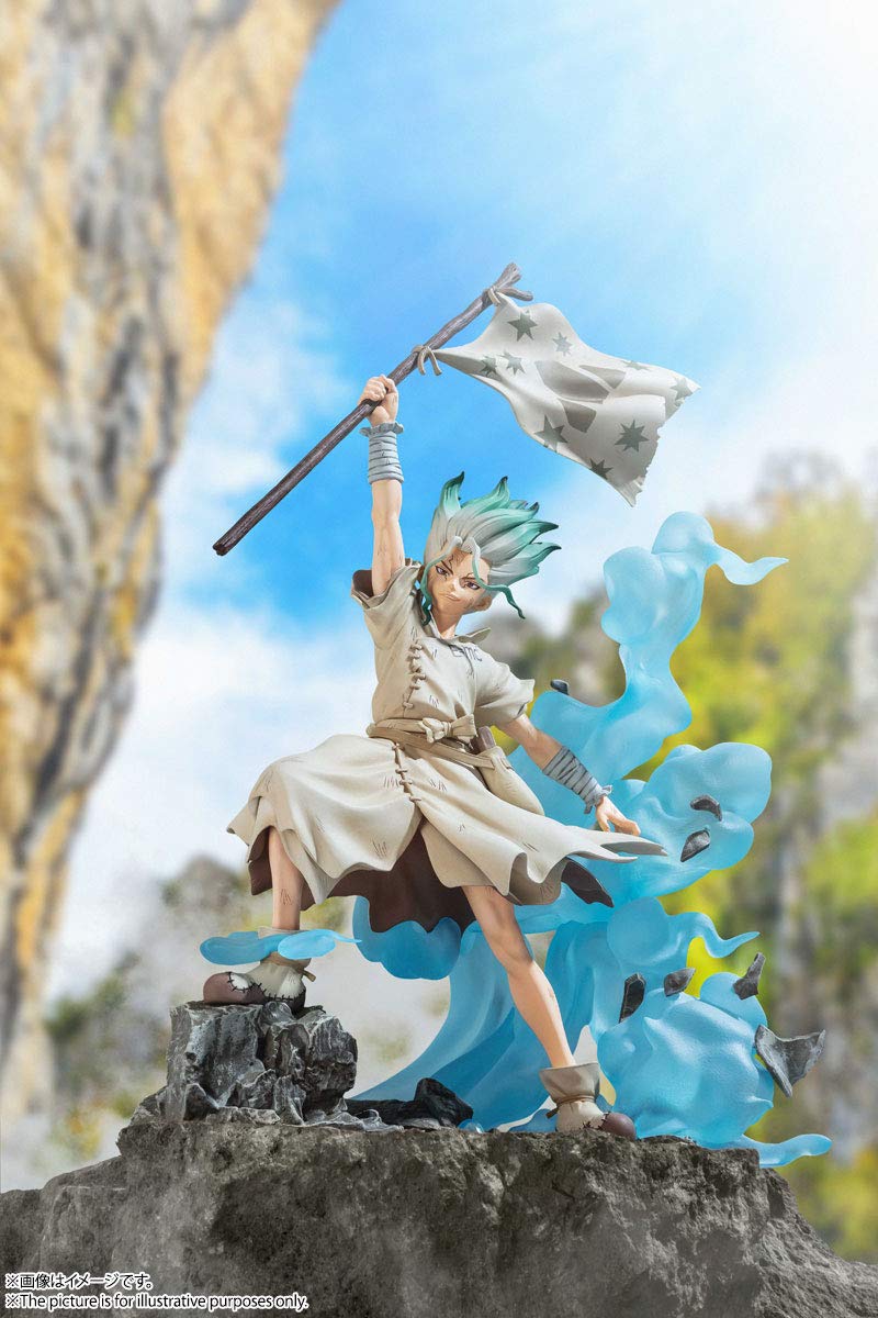 Foto 7 pulgar | Figura De Acción Tamashii Nations Dr. Stone Ishigami Senku - Venta Internacional.
