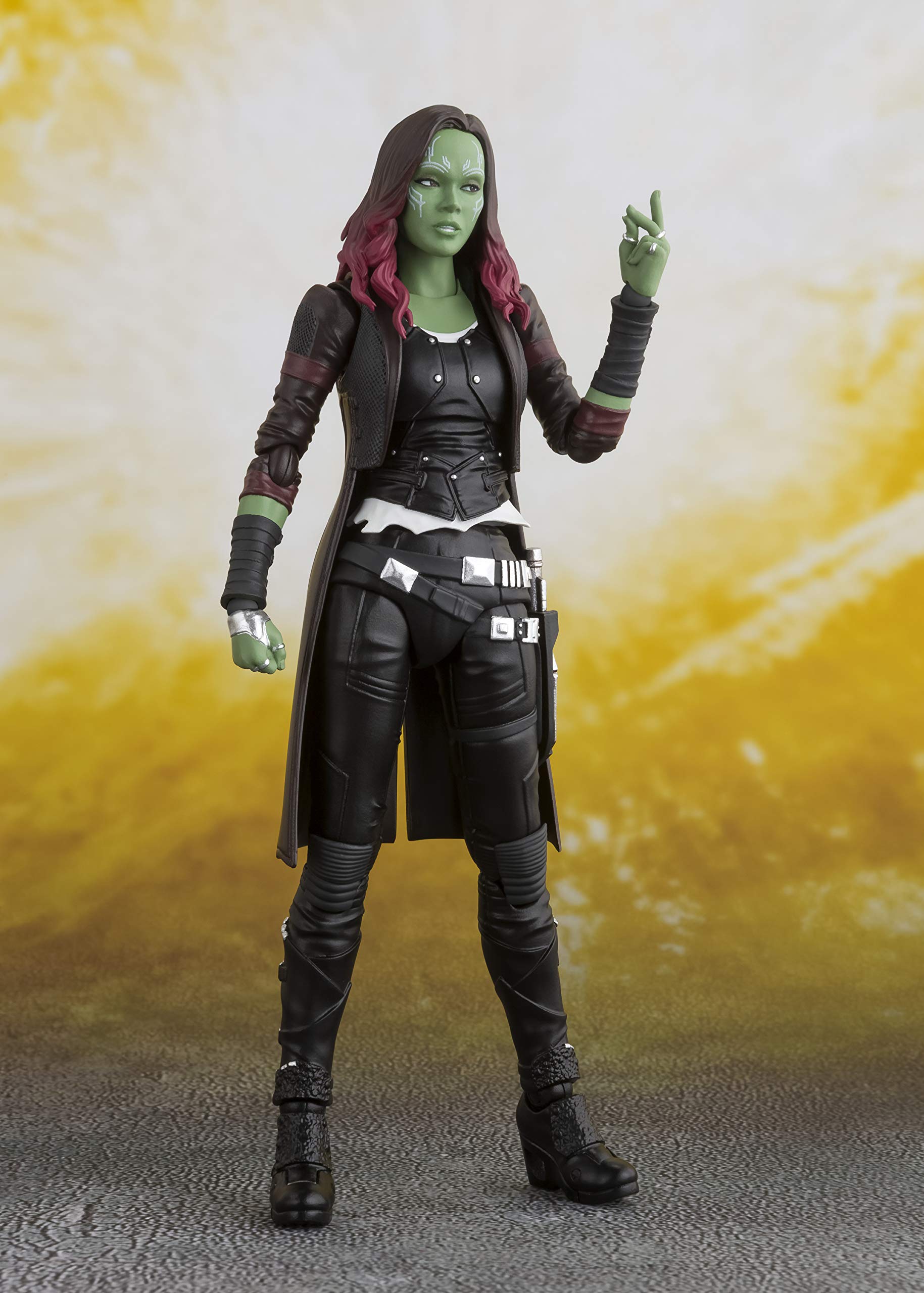Foto 3 | Figura De Acción Tamashii Nations Gamora Avengers: Infinity War - Venta Internacional.