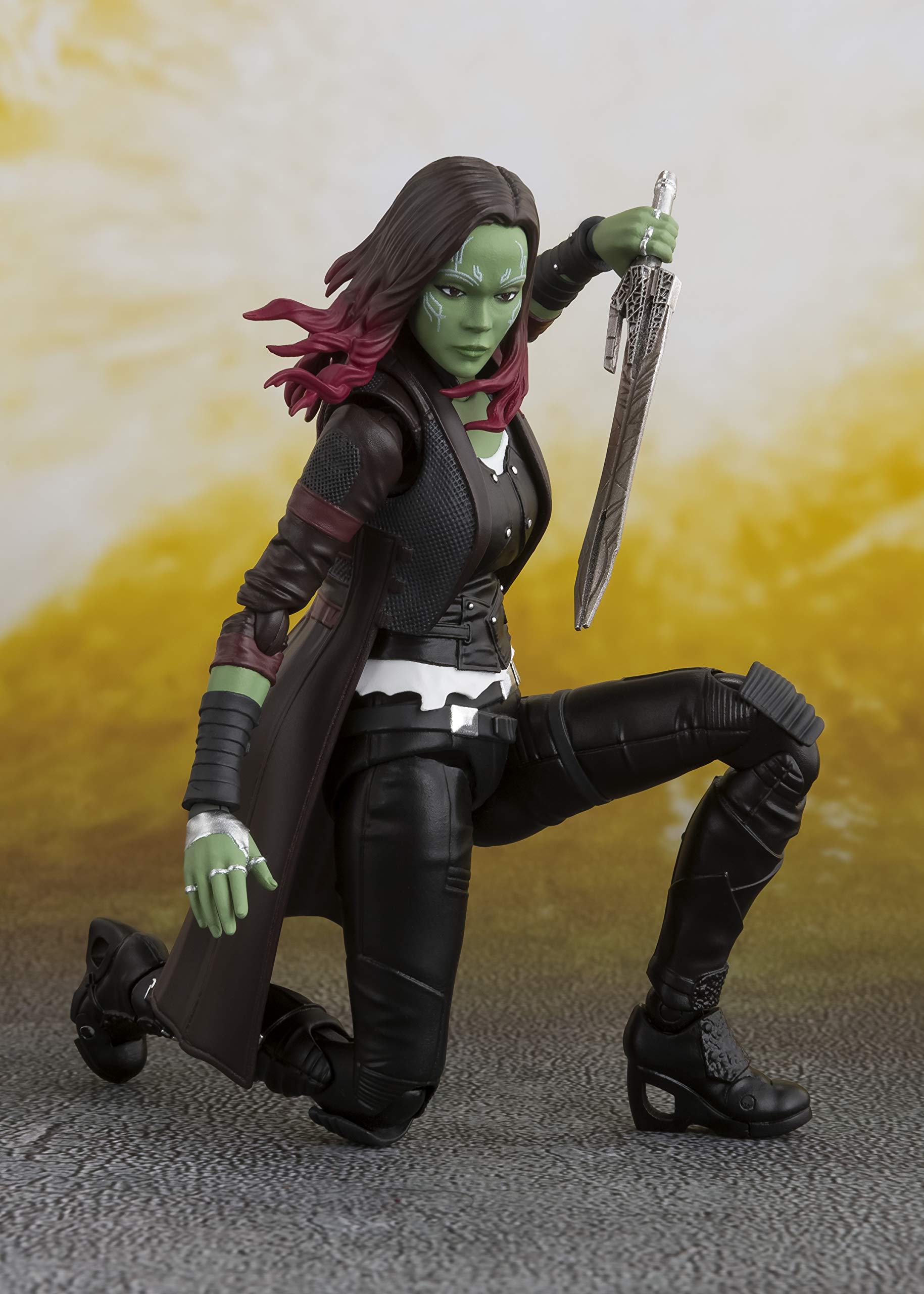 Foto 8 pulgar | Figura De Acción Tamashii Nations Gamora Avengers: Infinity War - Venta Internacional.