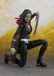 Foto 7 | Figura De Acción Tamashii Nations Gamora Avengers: Infinity War - Venta Internacional.