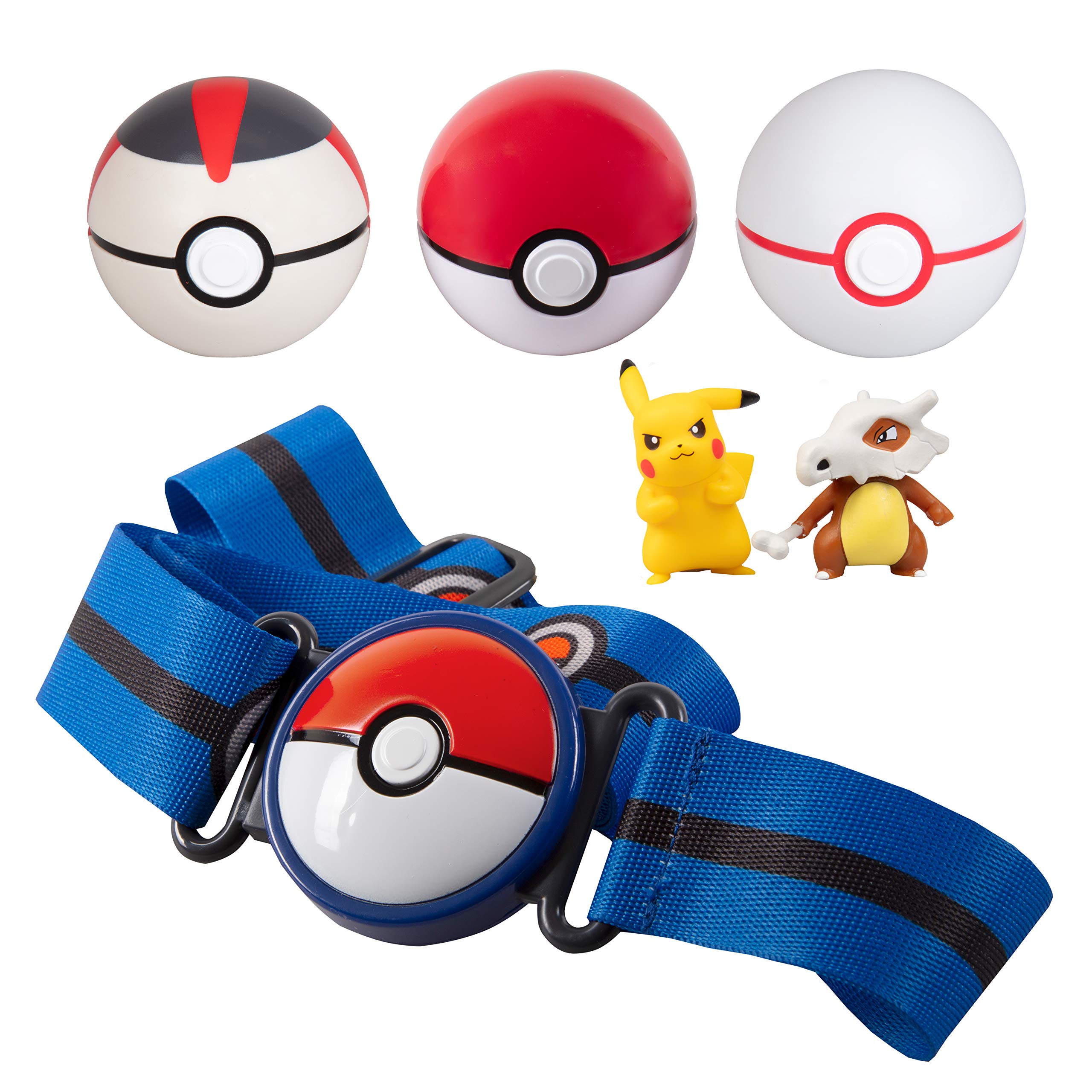 Foto 2 pulgar | Set De Cinturones Clip 'n' Go Para Pokémon Con 3 Poké Balls Y 2 Figuras - Venta Internacional.