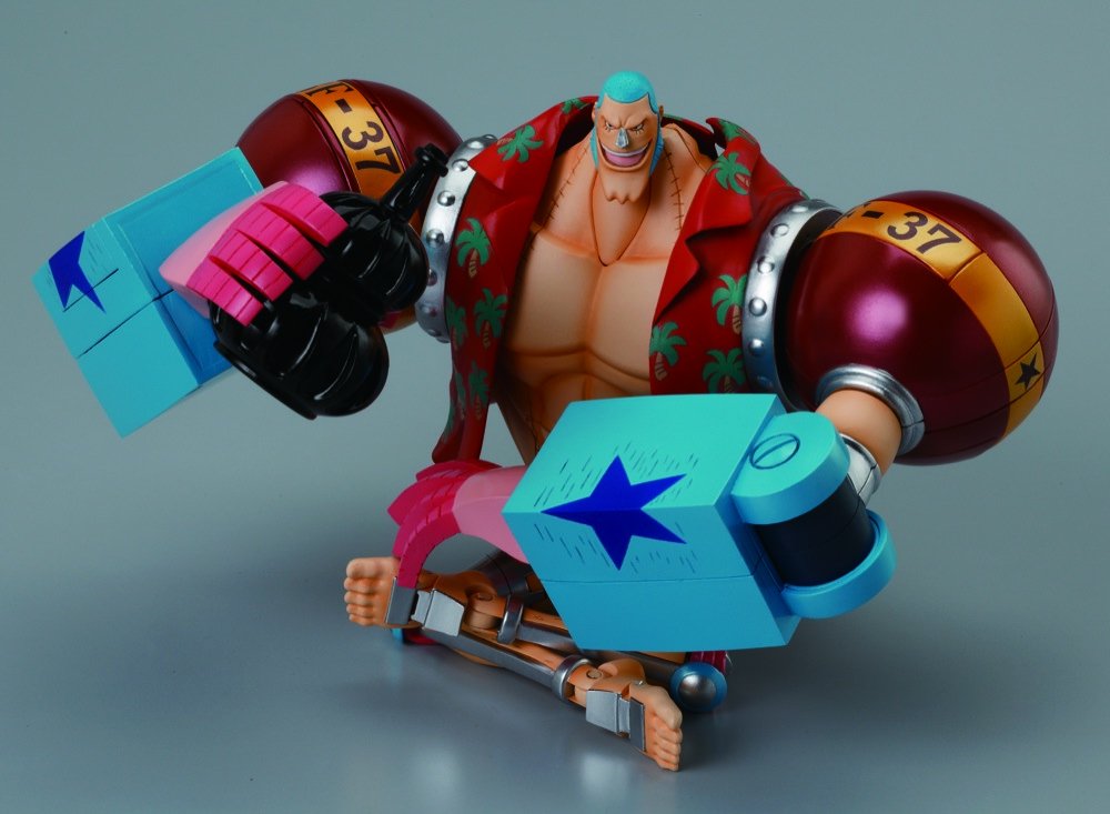 Foto 3 pulgar | Figura de Acción Bandai Tamashii Nations Franky One Piece - Venta Internacional